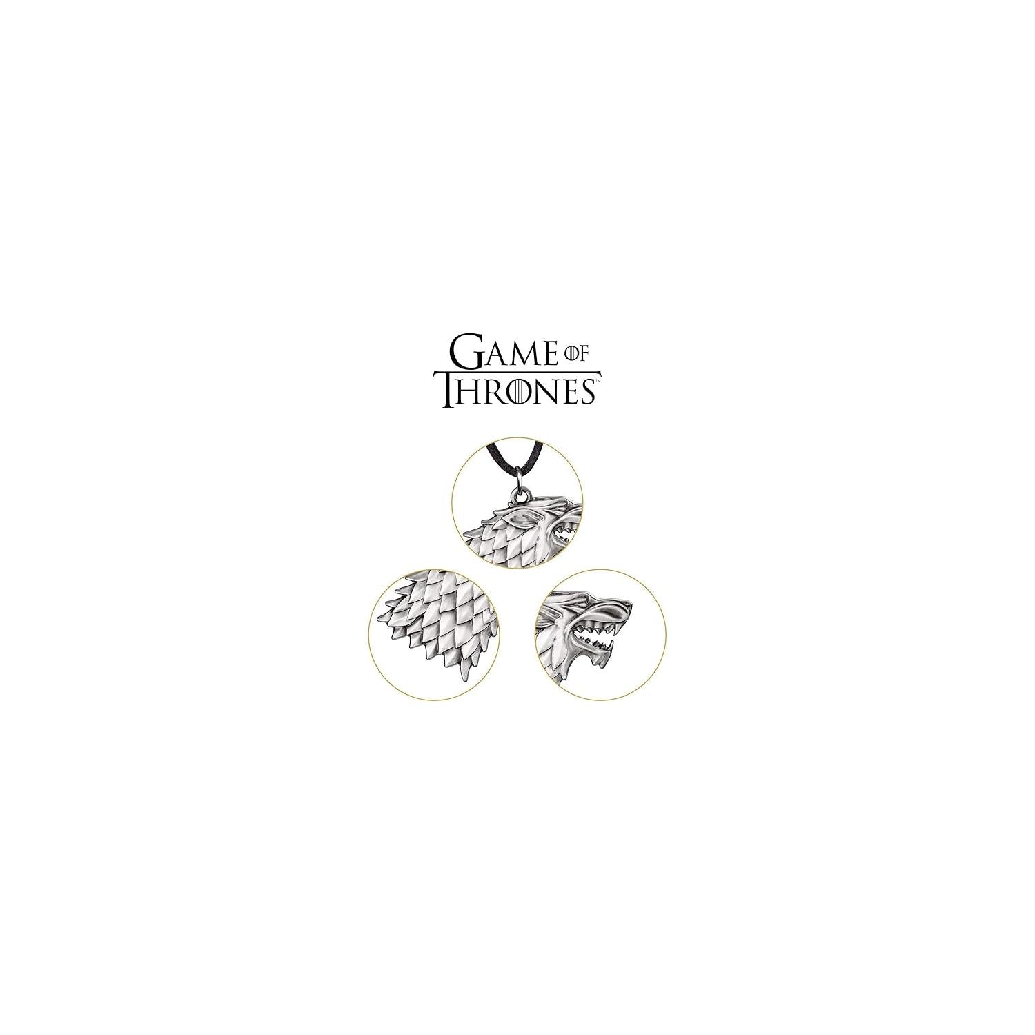 Colgante Stark – Lobo Huargo de Game of Thrones