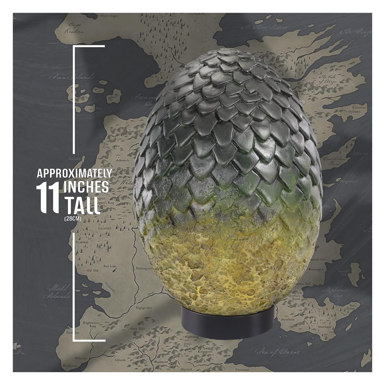 Huevo de Dragón Rhaegal – Réplica Coleccionable de Game of Thrones