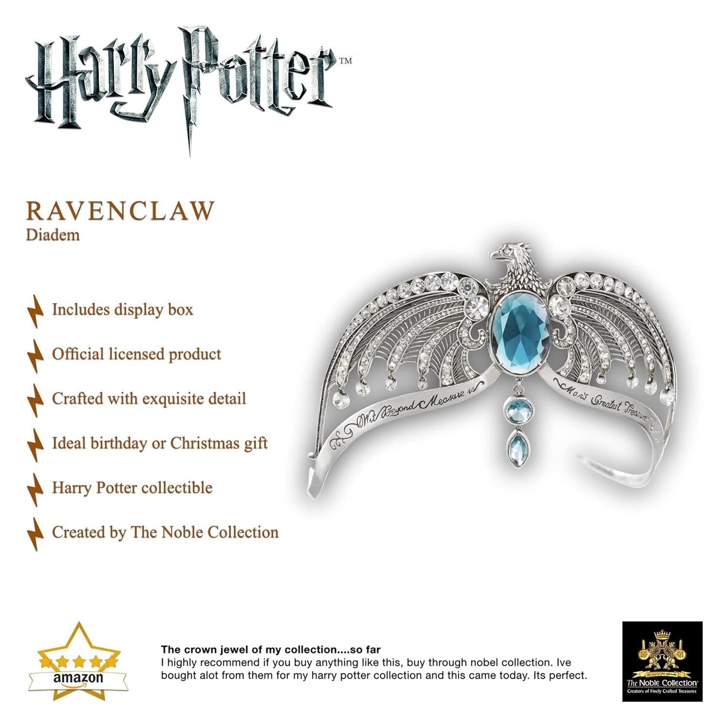 Diadema Ravenclaw – Réplica Oficial Harry Potter