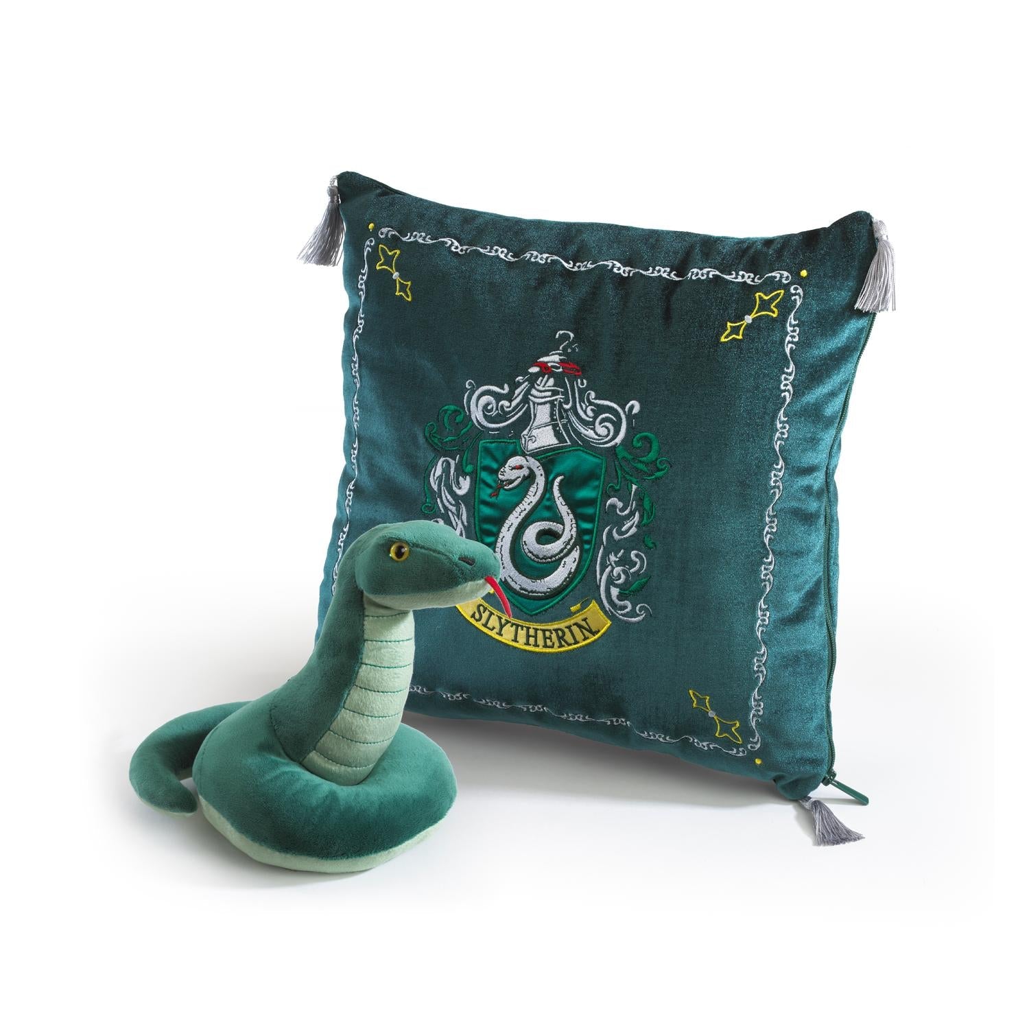 Almohada y Peluche Mascota Slytherin – Harry Potter