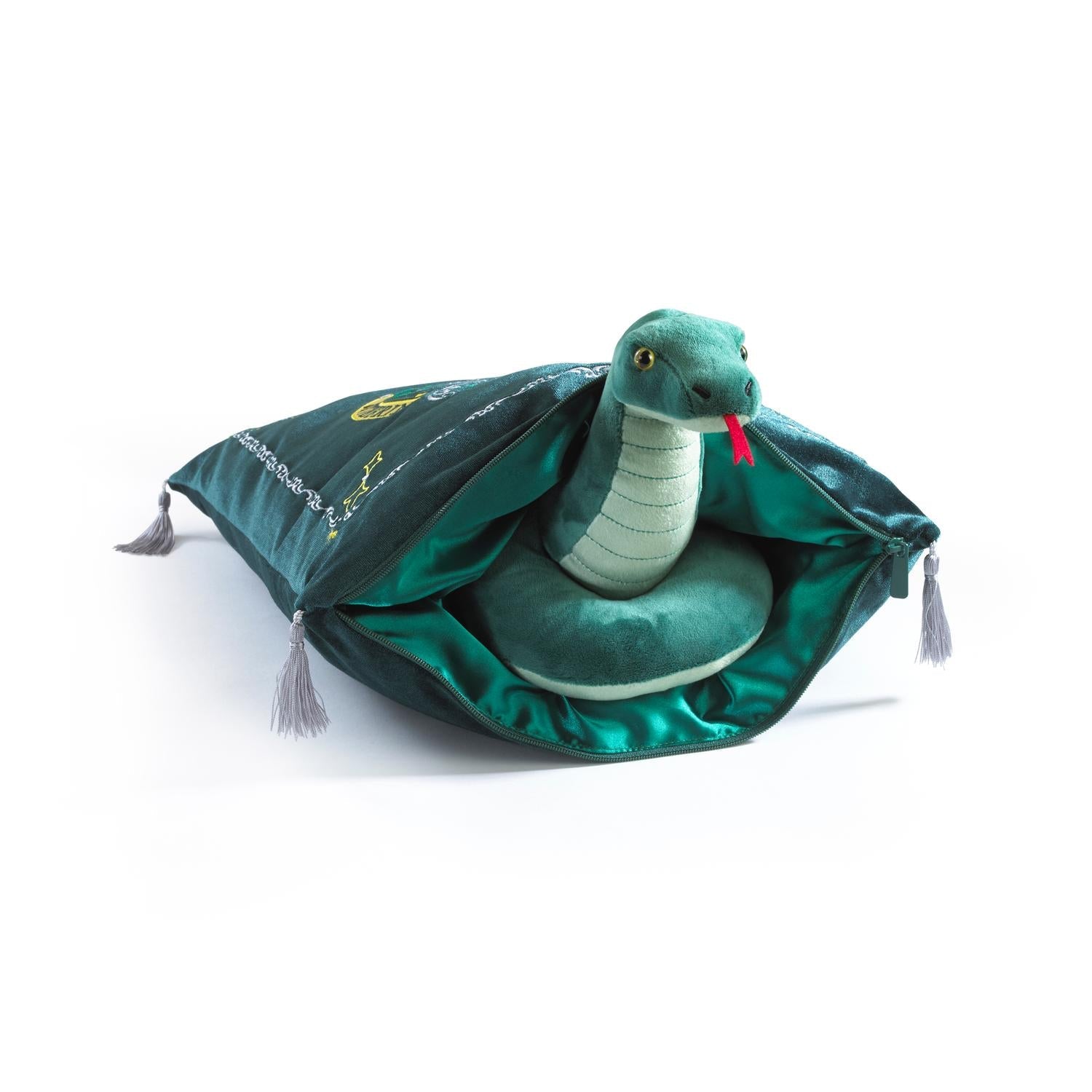Almohada y Peluche Mascota Slytherin – Harry Potter