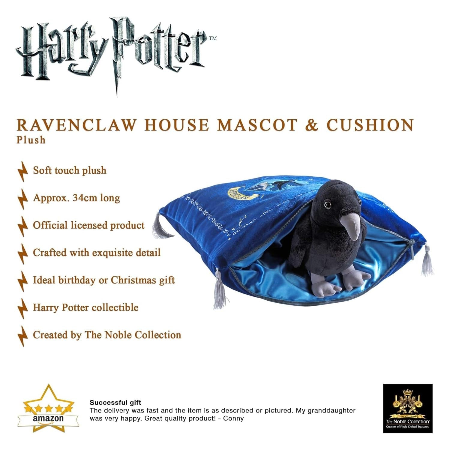 Almohada y Peluche Mascota Ravenclaw – Harry Potter