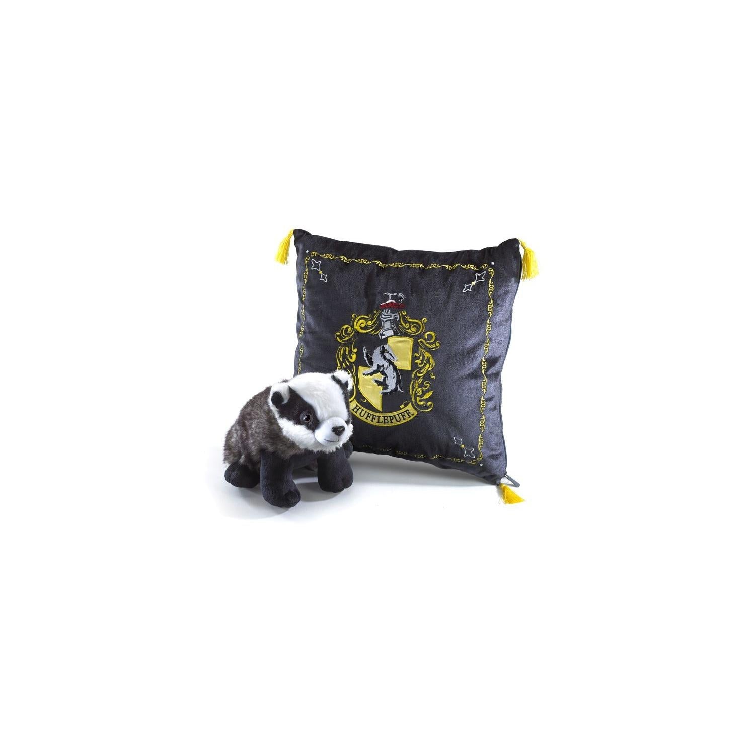 Almohada y Peluche Mascota Hufflepuff – Harry Potter