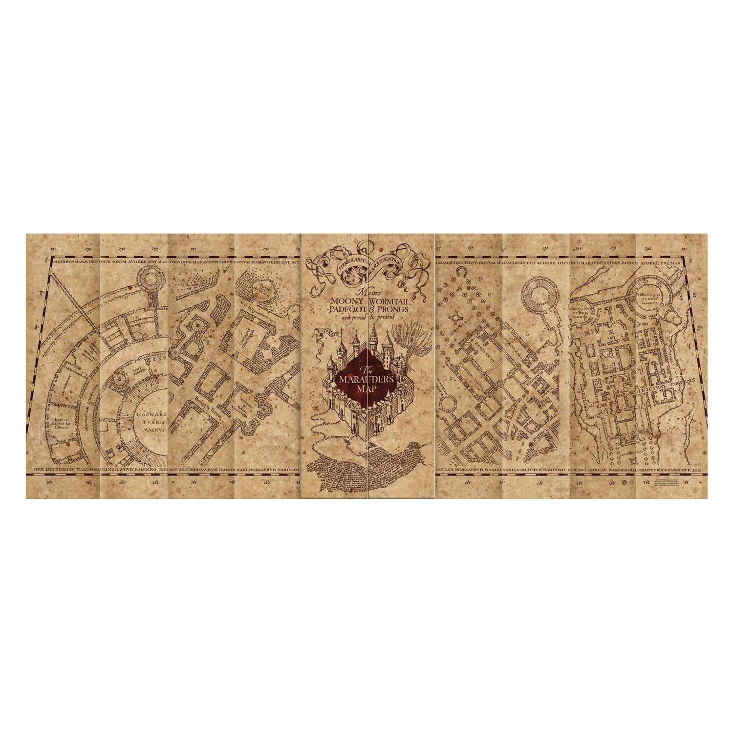 Puzzle Mapa del Merodeador – Harry Potter