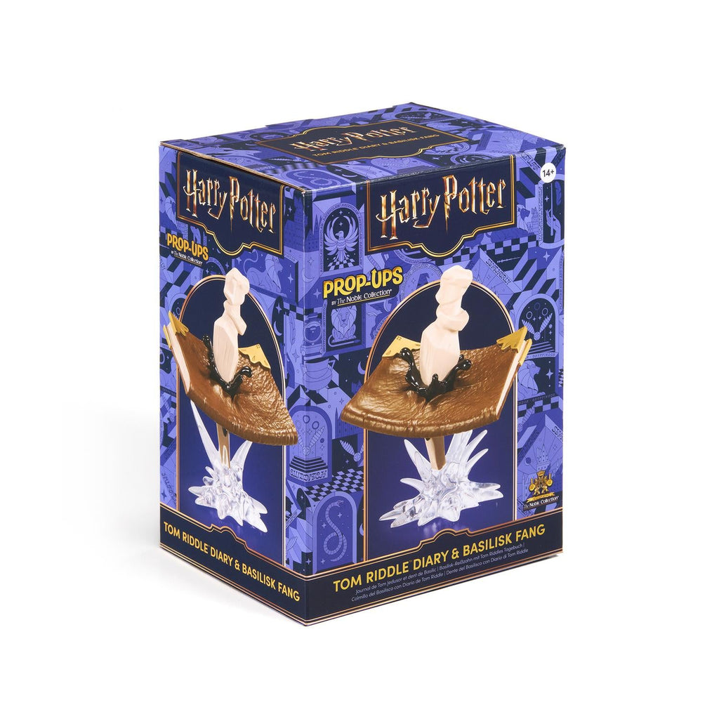 Diario de Tom Riddle & Colmillo de Basilisco (Harry Potter) Réplica oficial