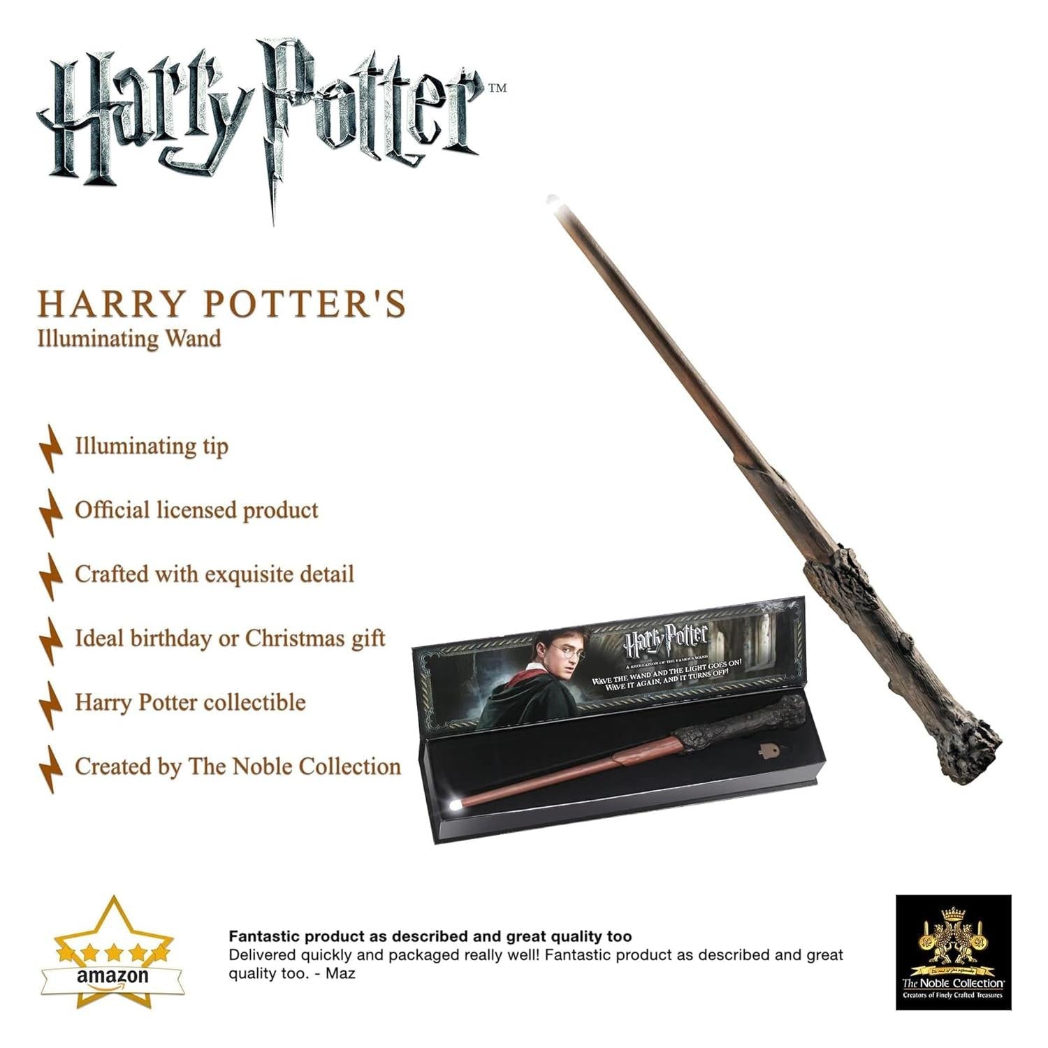 Varita Iluminadora de Harry Potter