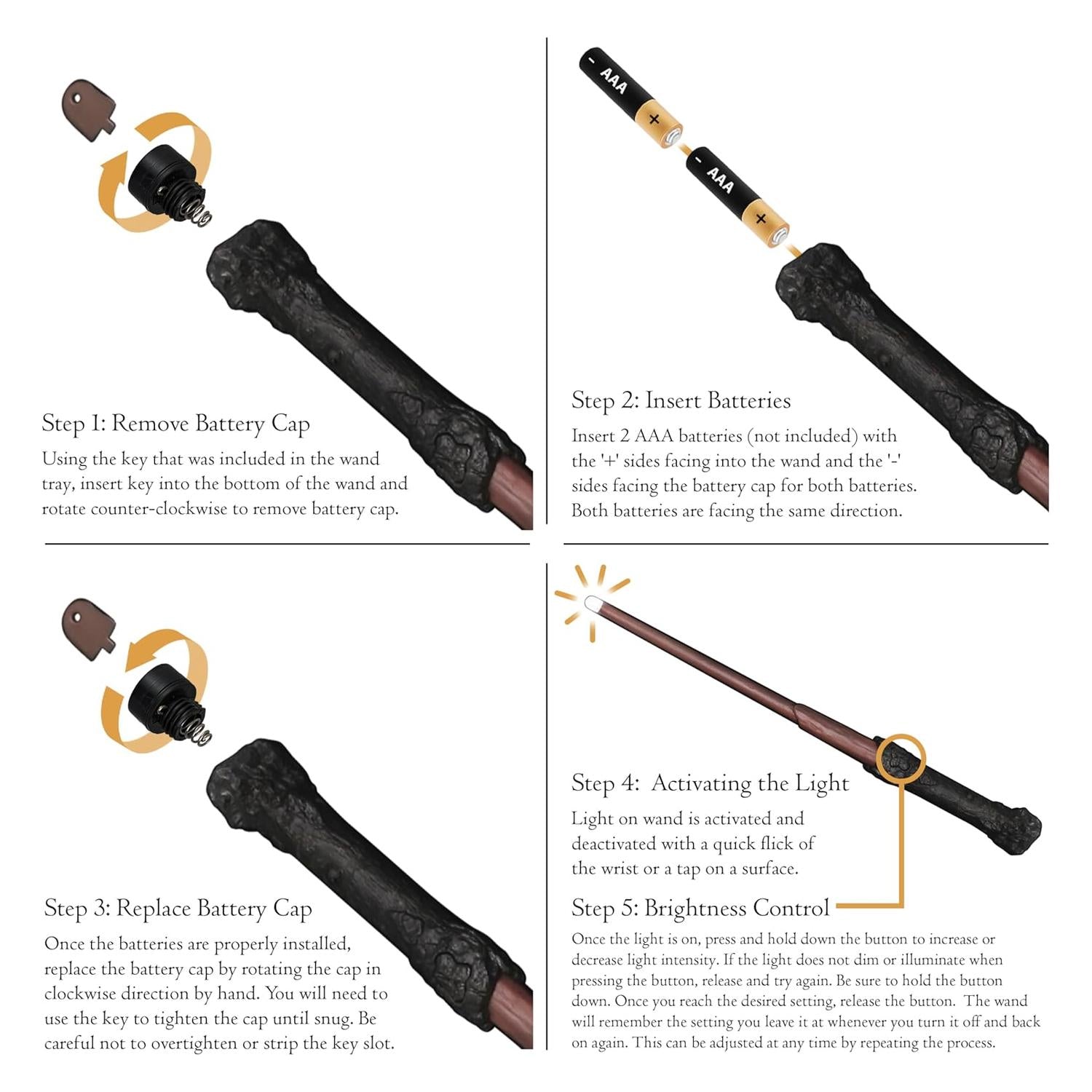 Varita Iluminadora de Harry Potter