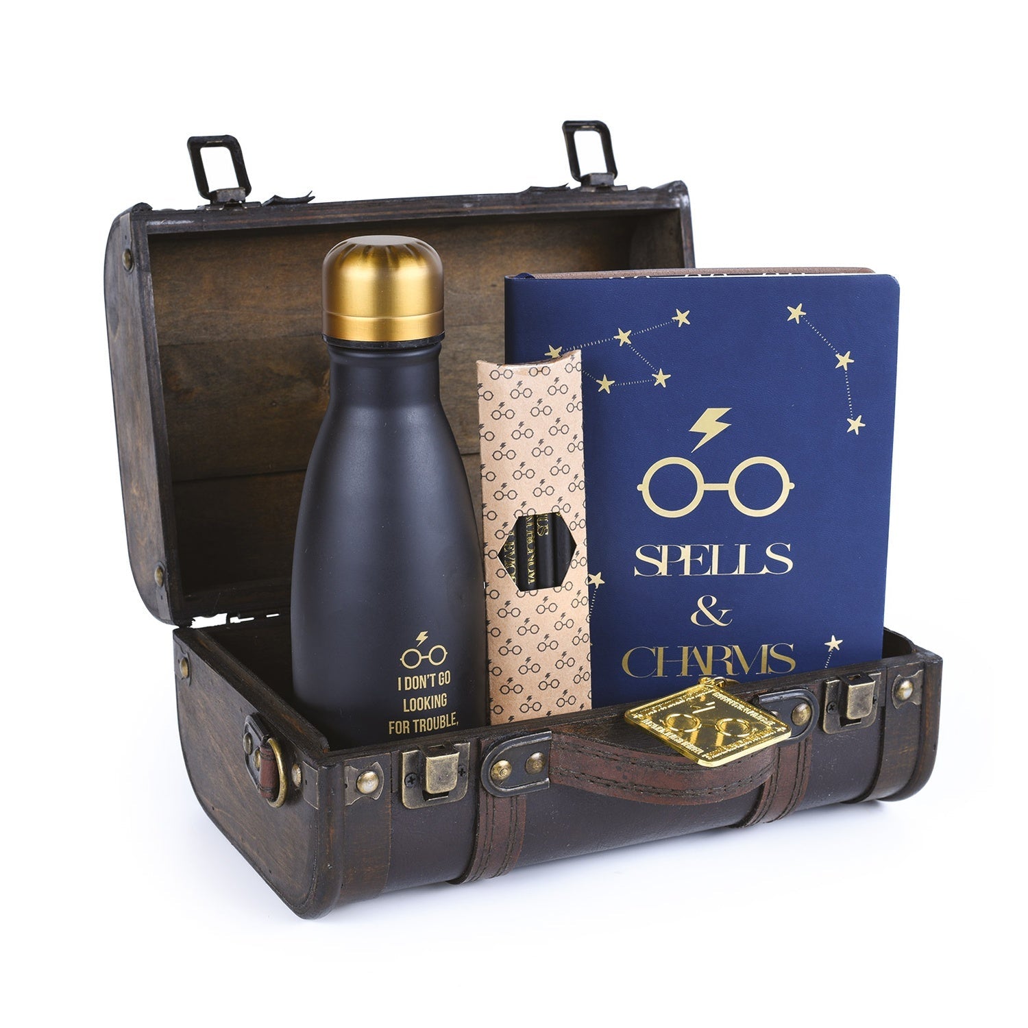 Set de Regalo Premium Harry Potter - "Trouble Finds Me"