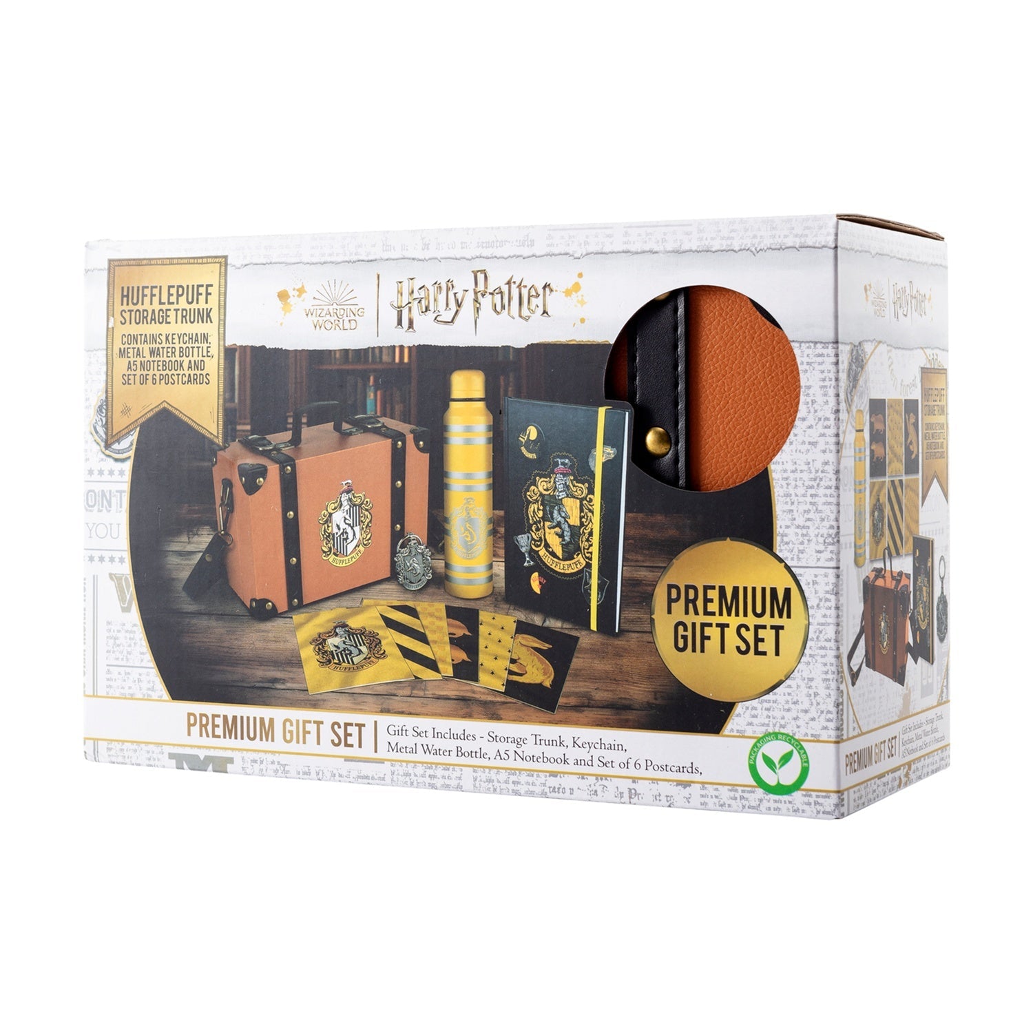 Set de Regalo Premium Harry Potter - Hufflepuff