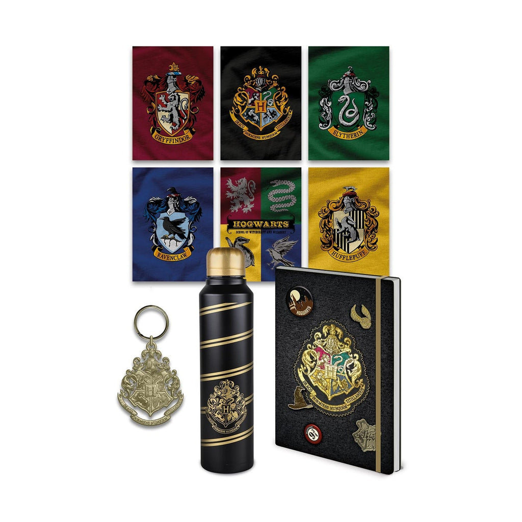 Set de Regalo Premium Harry Potter - Escudo Hogwarts 