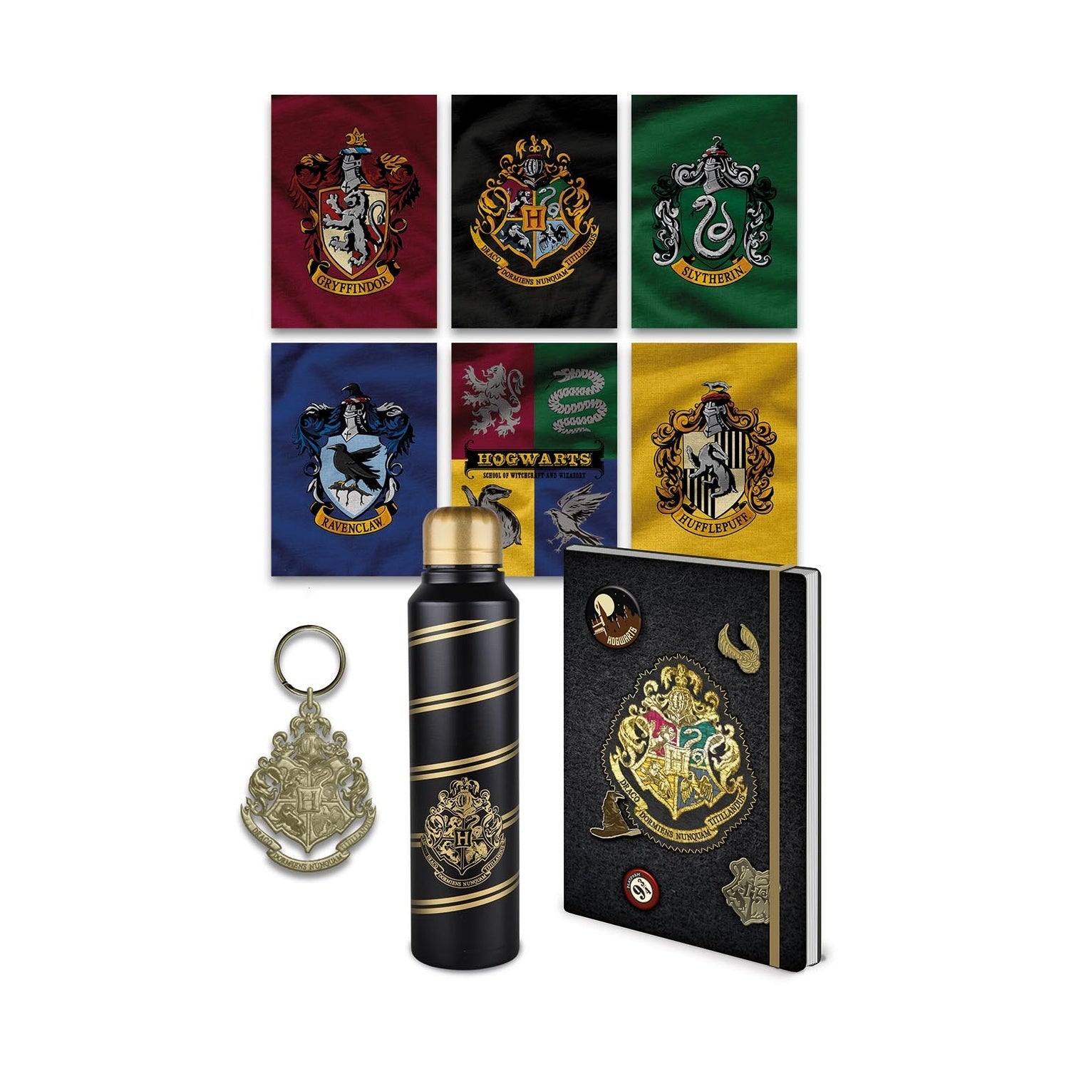 Set de Regalo Premium Harry Potter - Escudo Hogwarts 