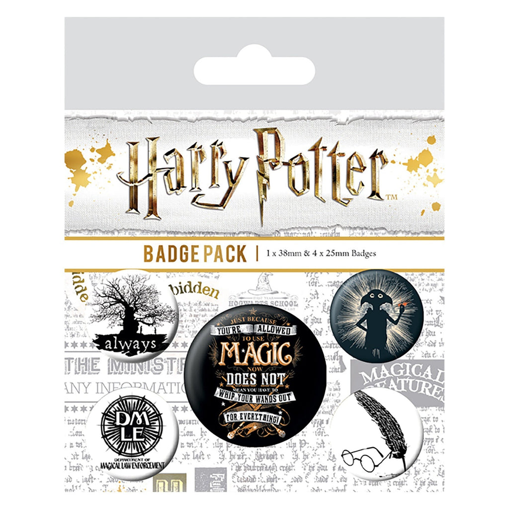 Set de Chapitas Harry Potter - Reliquias de la Muerte