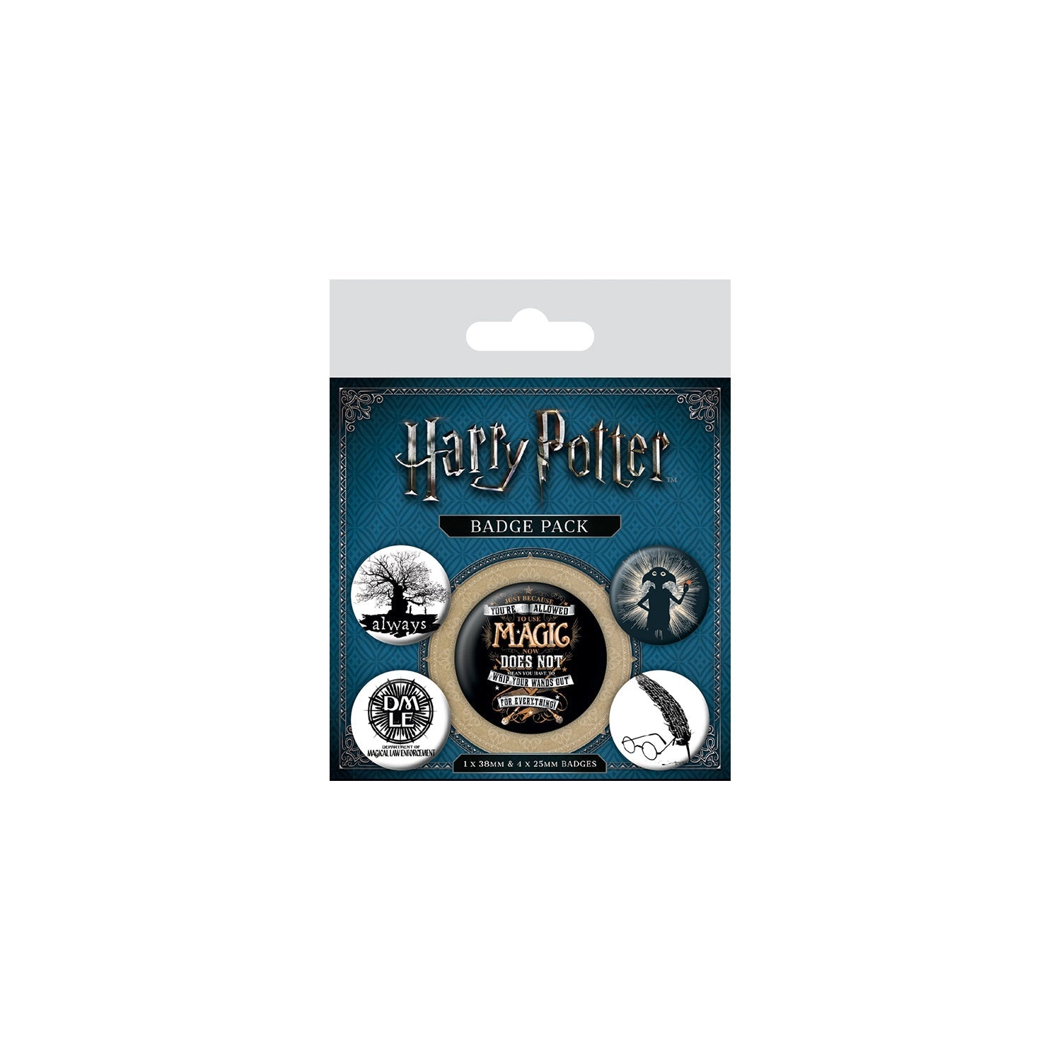 Set de Chapitas Harry Potter - Reliquias de la Muerte