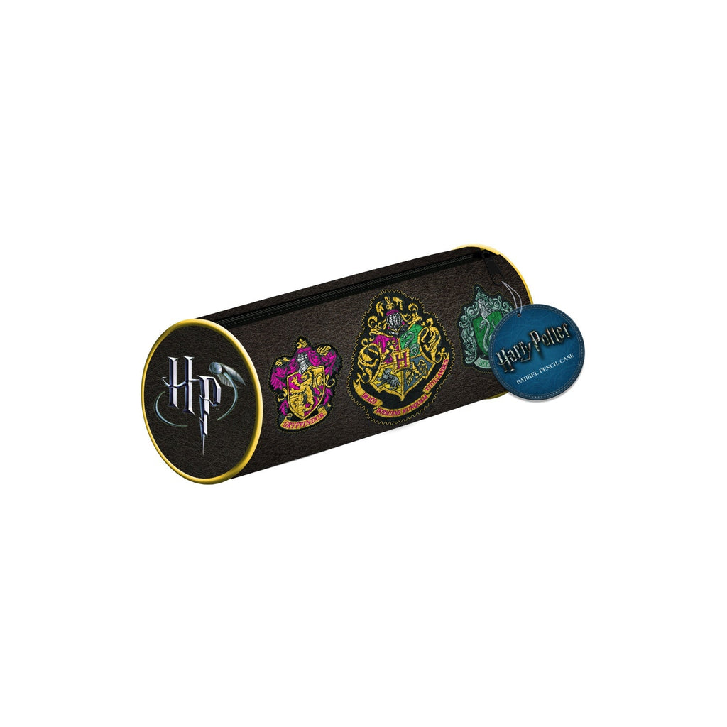 Estuche Harry Potter - Escudo Hogwarts (Forma de Tubo)