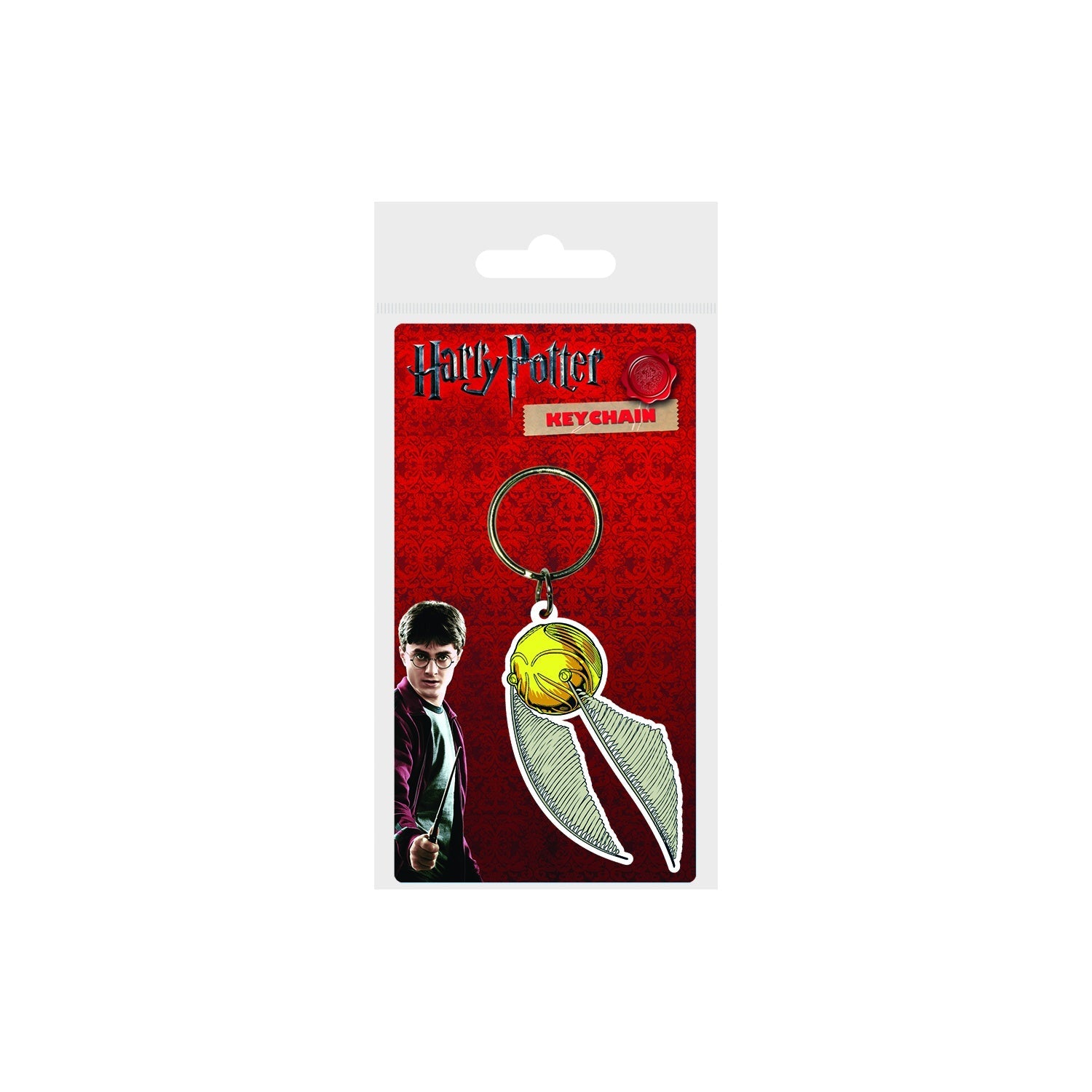 Llavero de Goma Harry Potter - Snitch Dorada