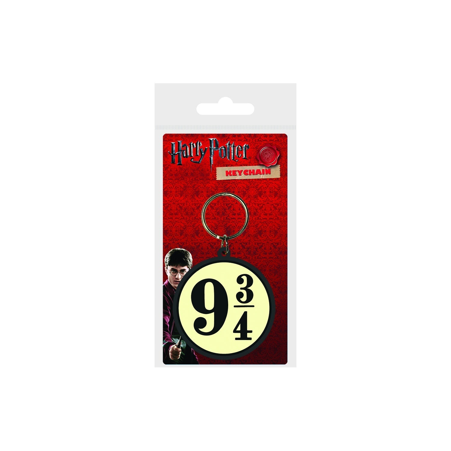 Llavero de Goma Harry Potter - Plataforma 9 3/4