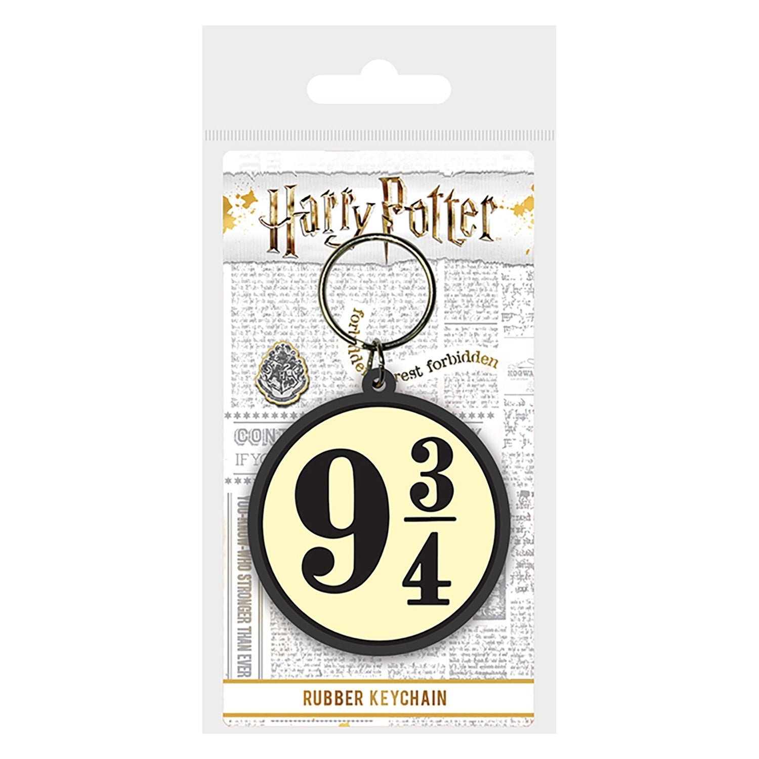 Llavero de Goma Harry Potter - Plataforma 9 3/4