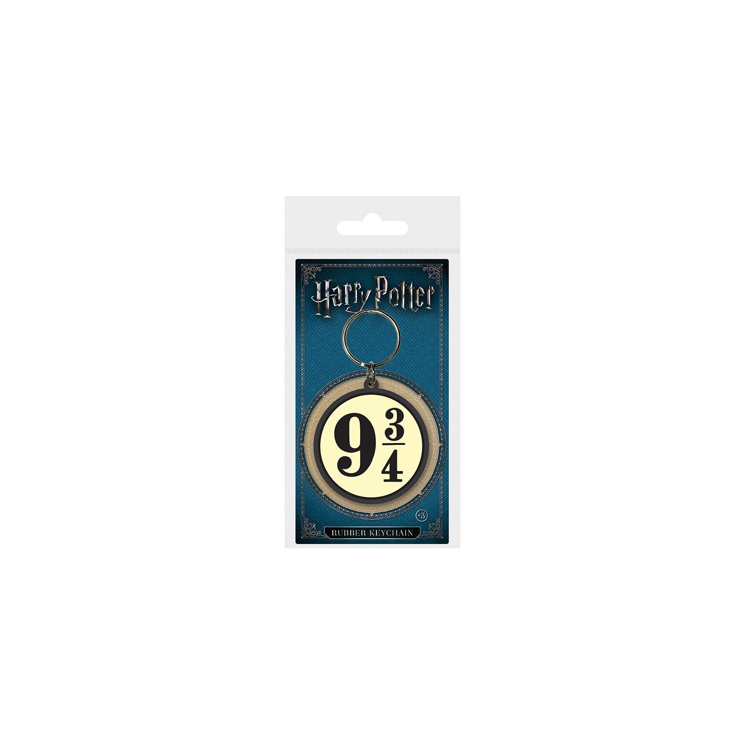 Llavero de Goma Harry Potter - Plataforma 9 3/4