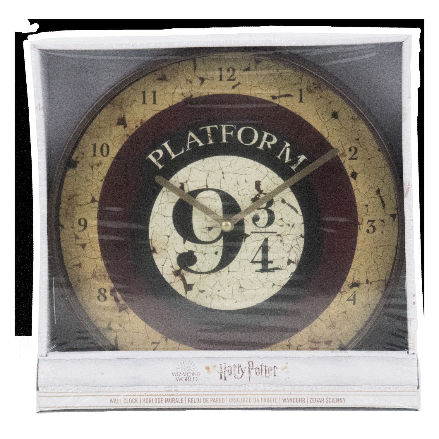 Reloj de Pared Harry Potter - Plataforma 9 3/4