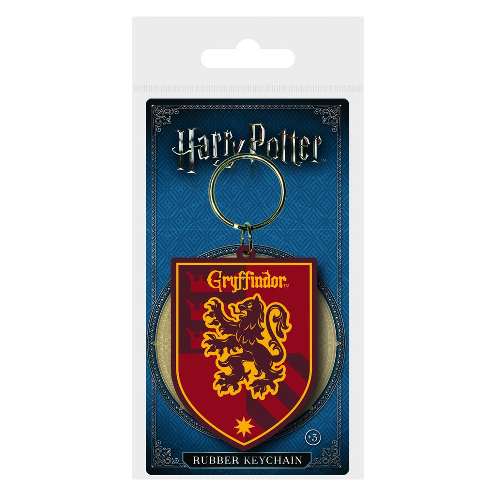 Llavero de Goma Harry Potter - Escudo Gryffindor Clásico
