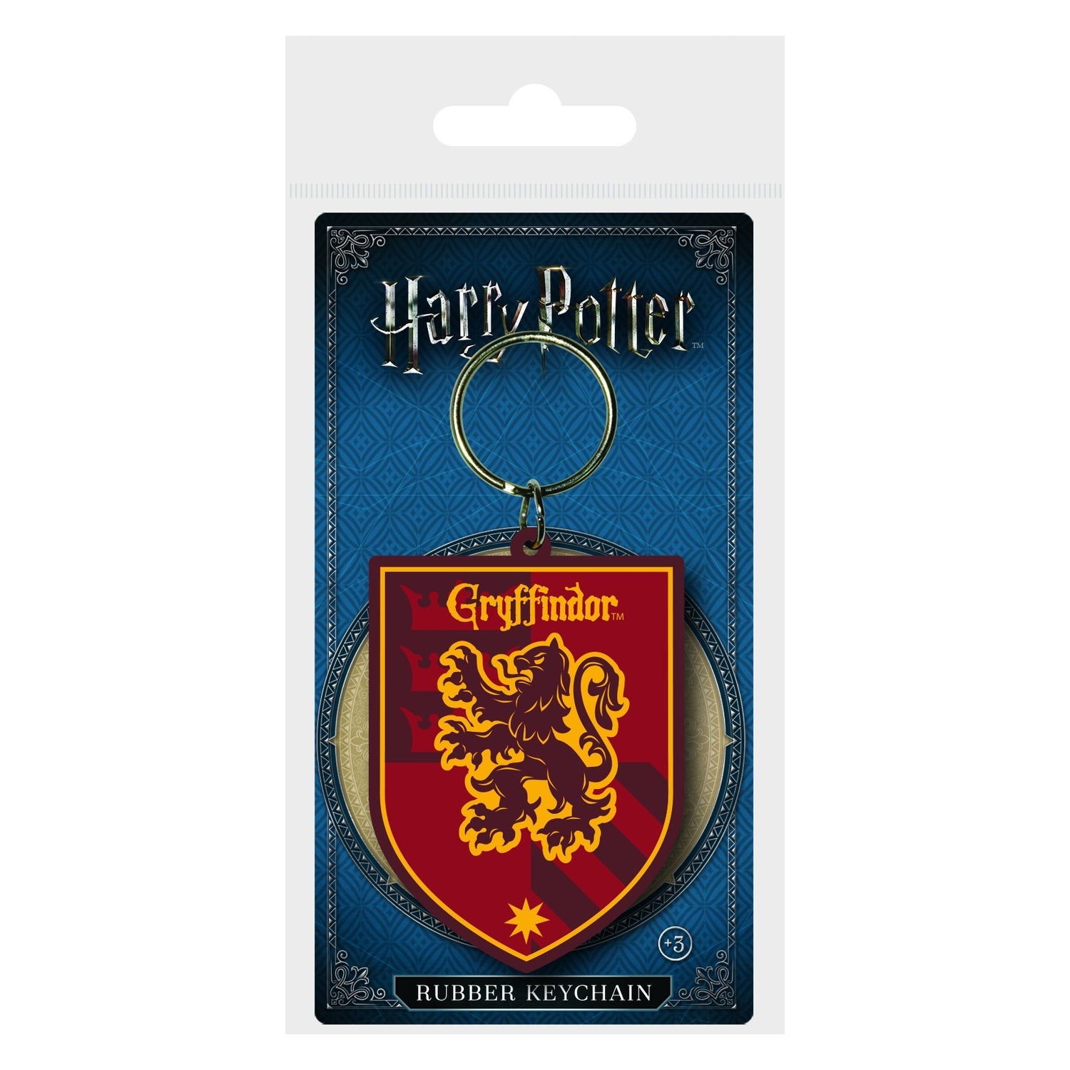 Llavero de Goma Harry Potter - Escudo Gryffindor Clásico