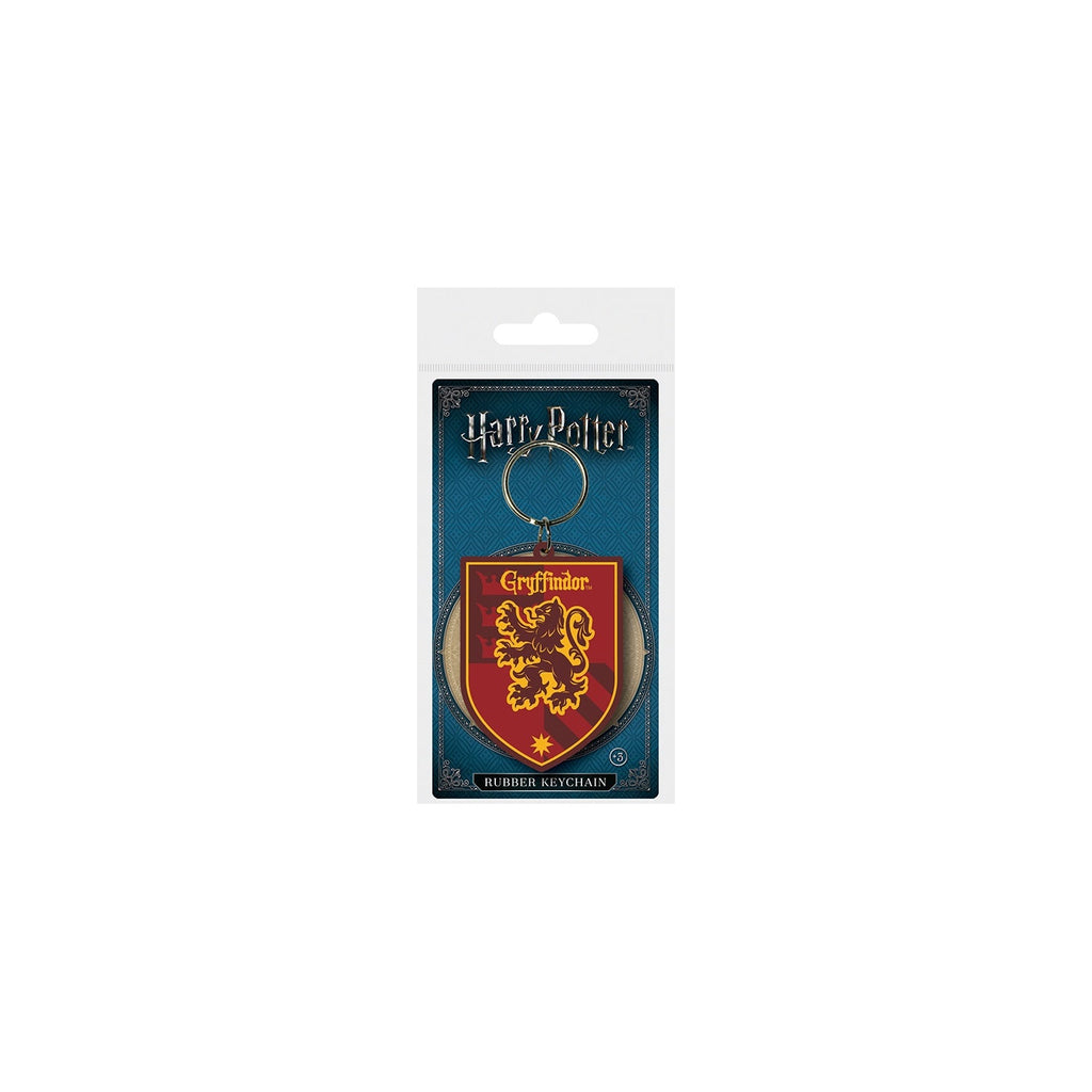 Llavero de Goma Harry Potter - Escudo Gryffindor Clásico
