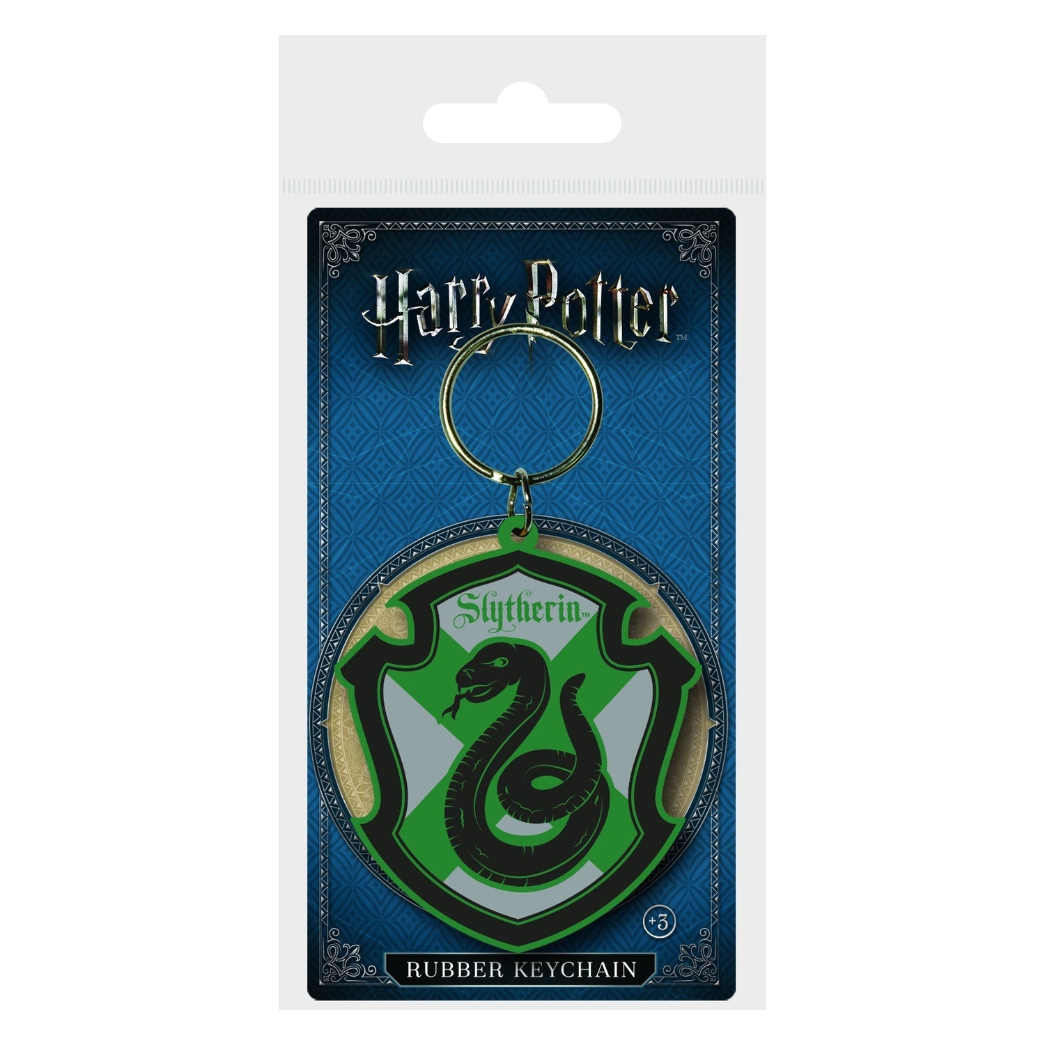 Llavero de Goma Harry Potter - Escudo Slytherin Clásico