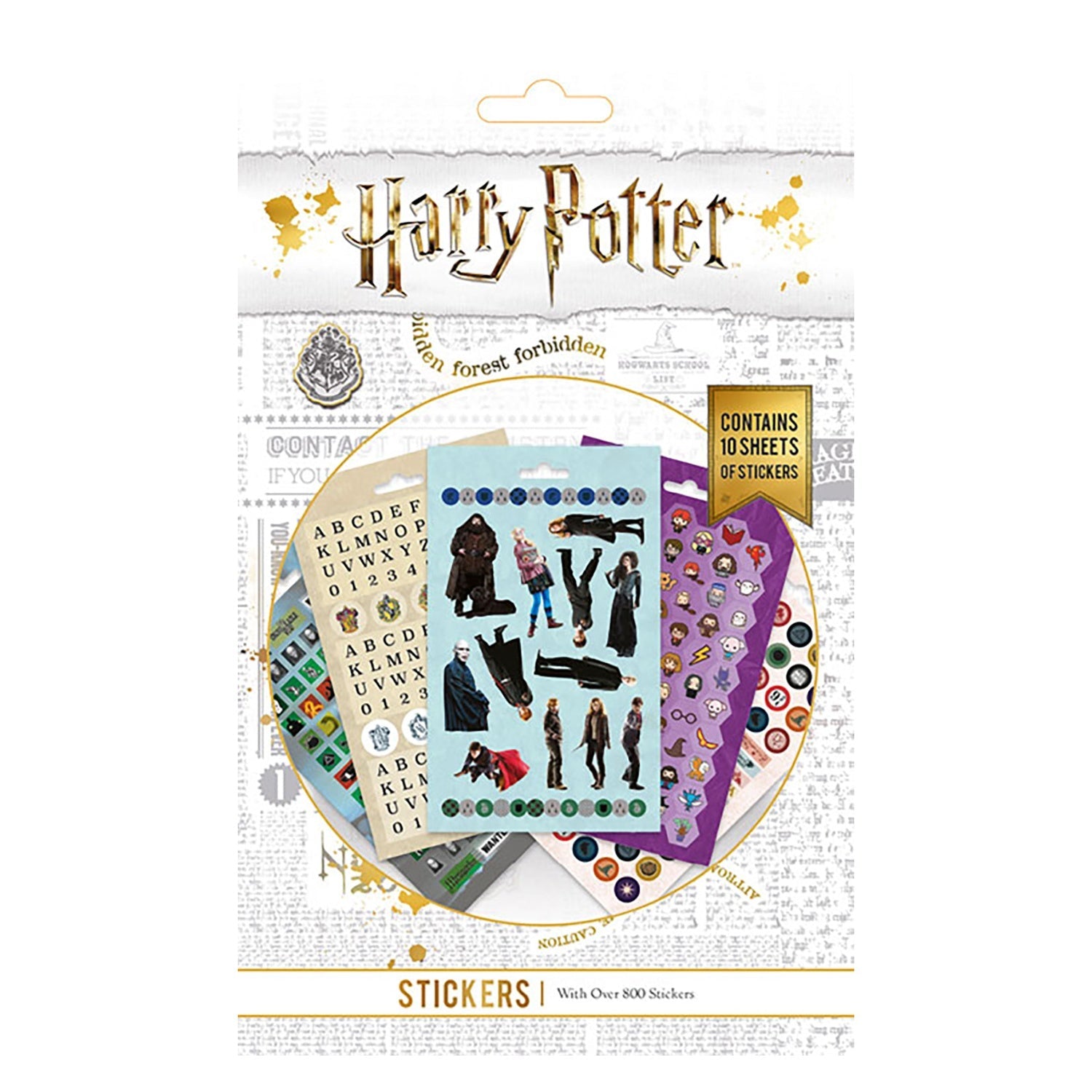 Mega Pack de 800 Stickers Harry Potter