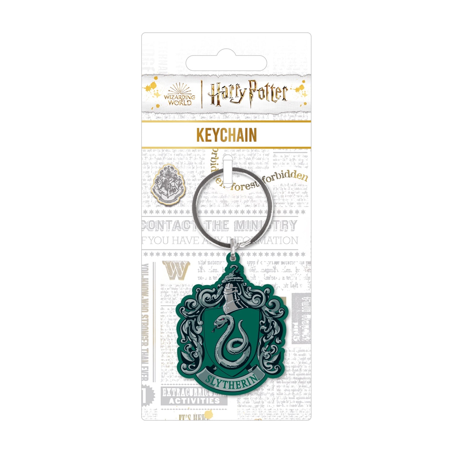 Llavero Metálico Harry Potter - Escudo Slytherin