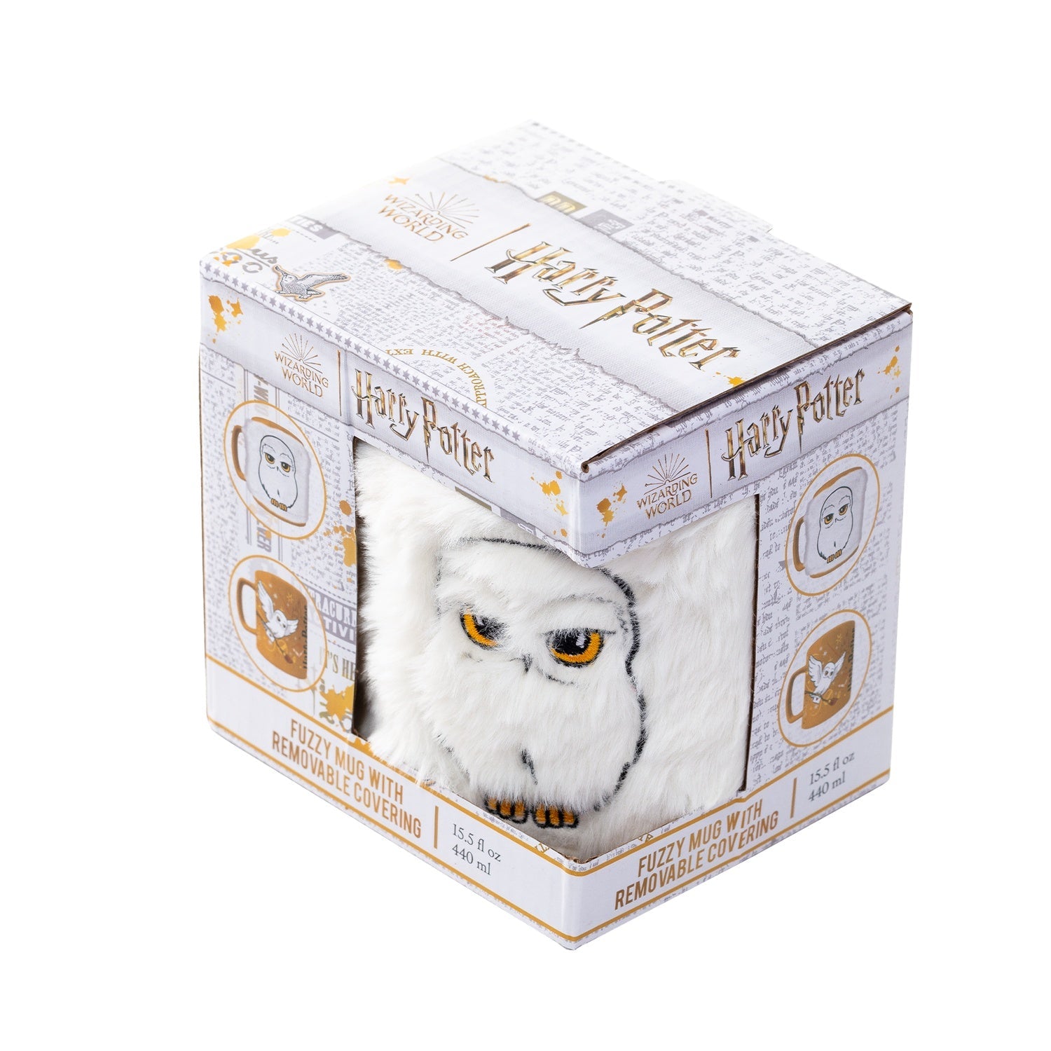 Tazón Harry Potter - Hedwig (Diseño con Textura)