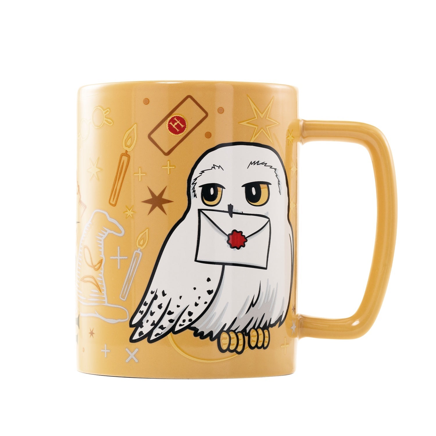 Tazón Harry Potter - Hedwig (Diseño con Textura)