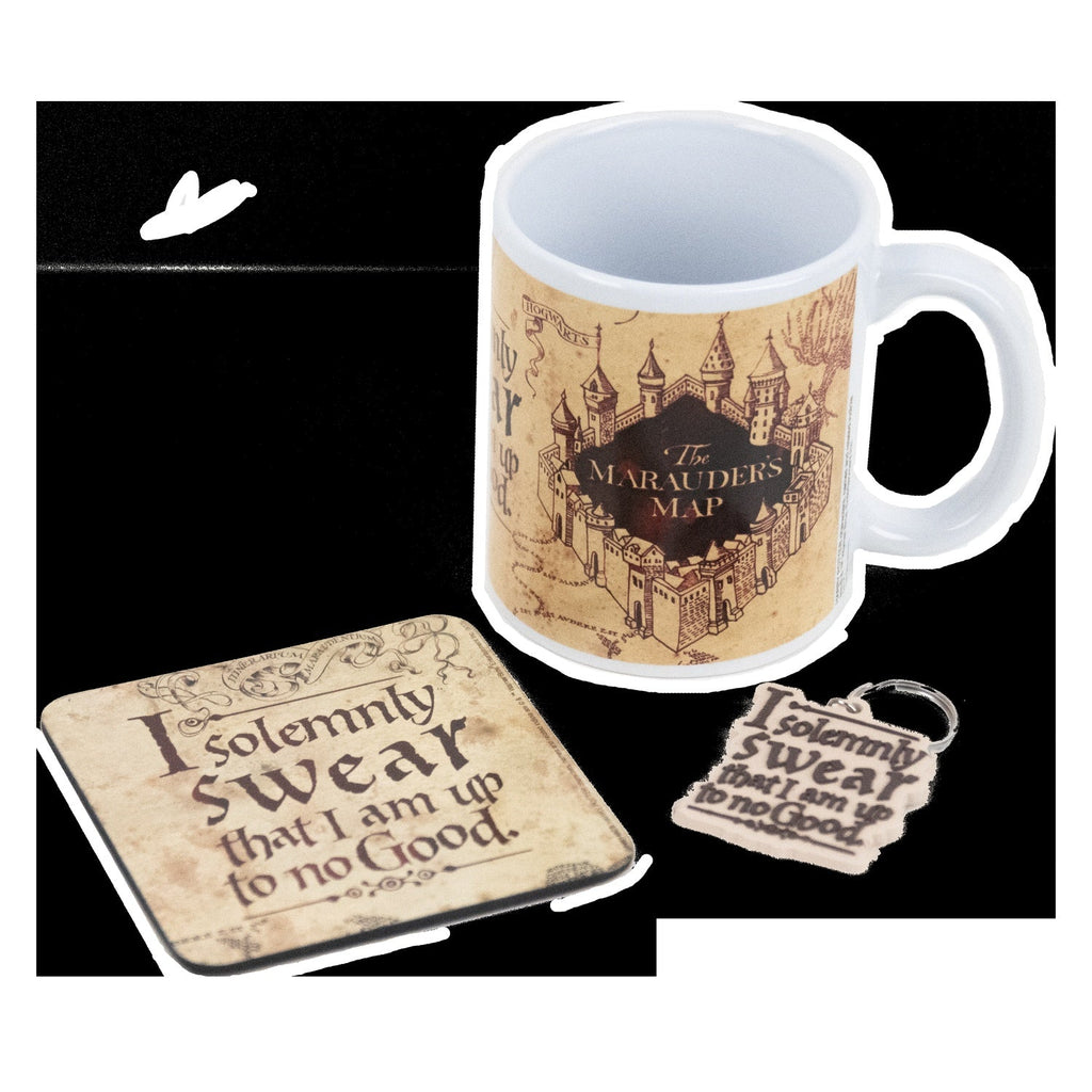 Set de Regalo Harry Potter - Mapa del Merodeador (Tazón y Posavasos)