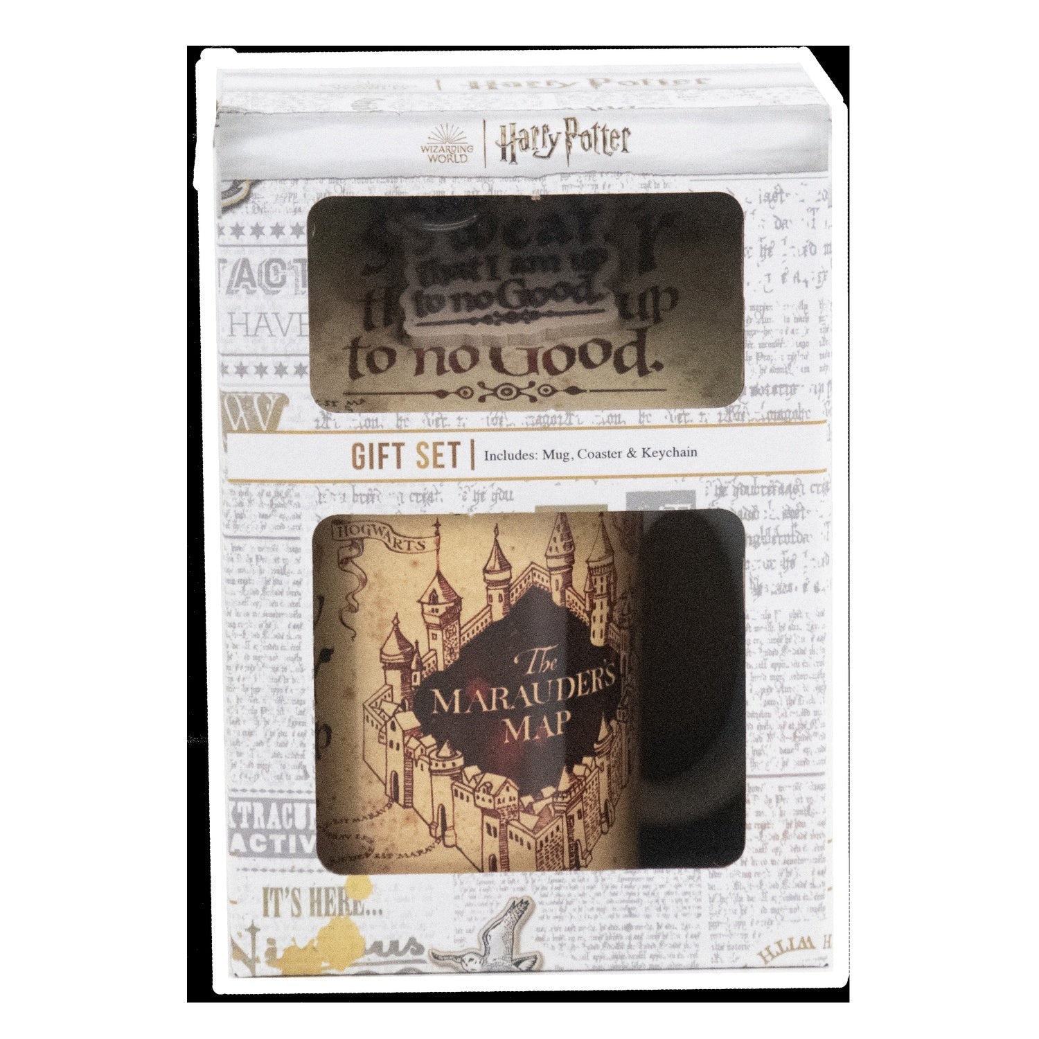 Set de Regalo Harry Potter - Mapa del Merodeador (Tazón y Posavasos)