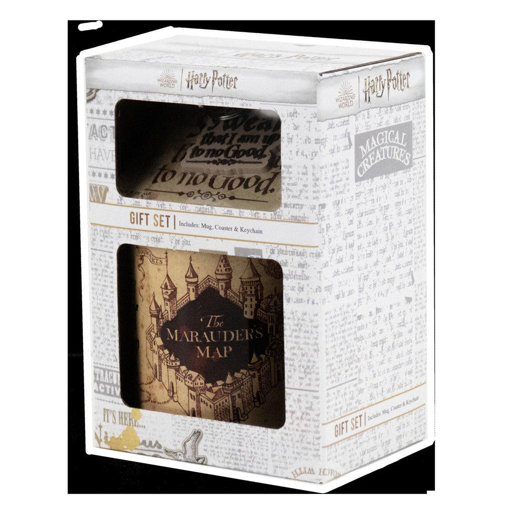 Set de Regalo Harry Potter - Mapa del Merodeador (Tazón y Posavasos)