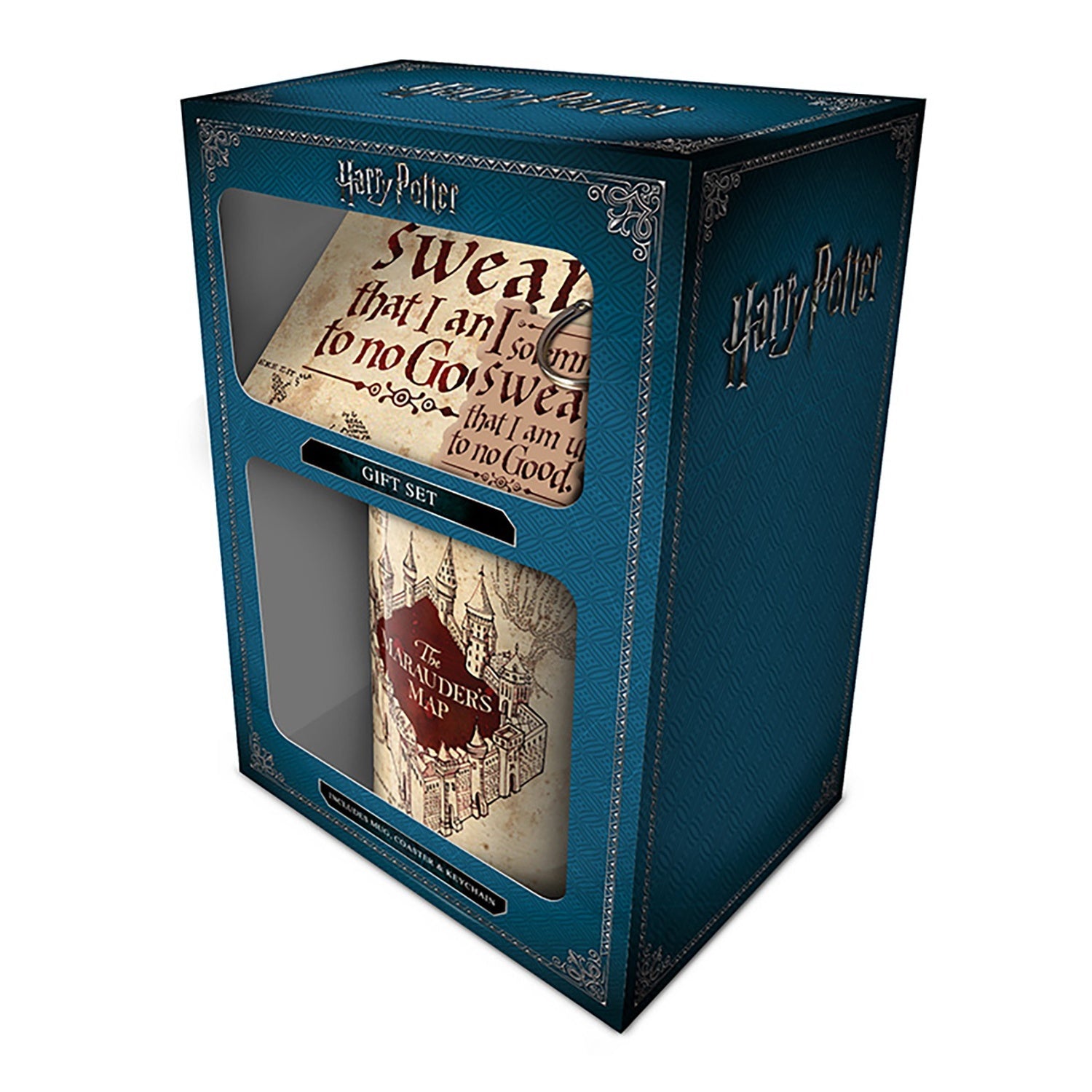 Set de Regalo Harry Potter - Mapa del Merodeador (Tazón y Posavasos)