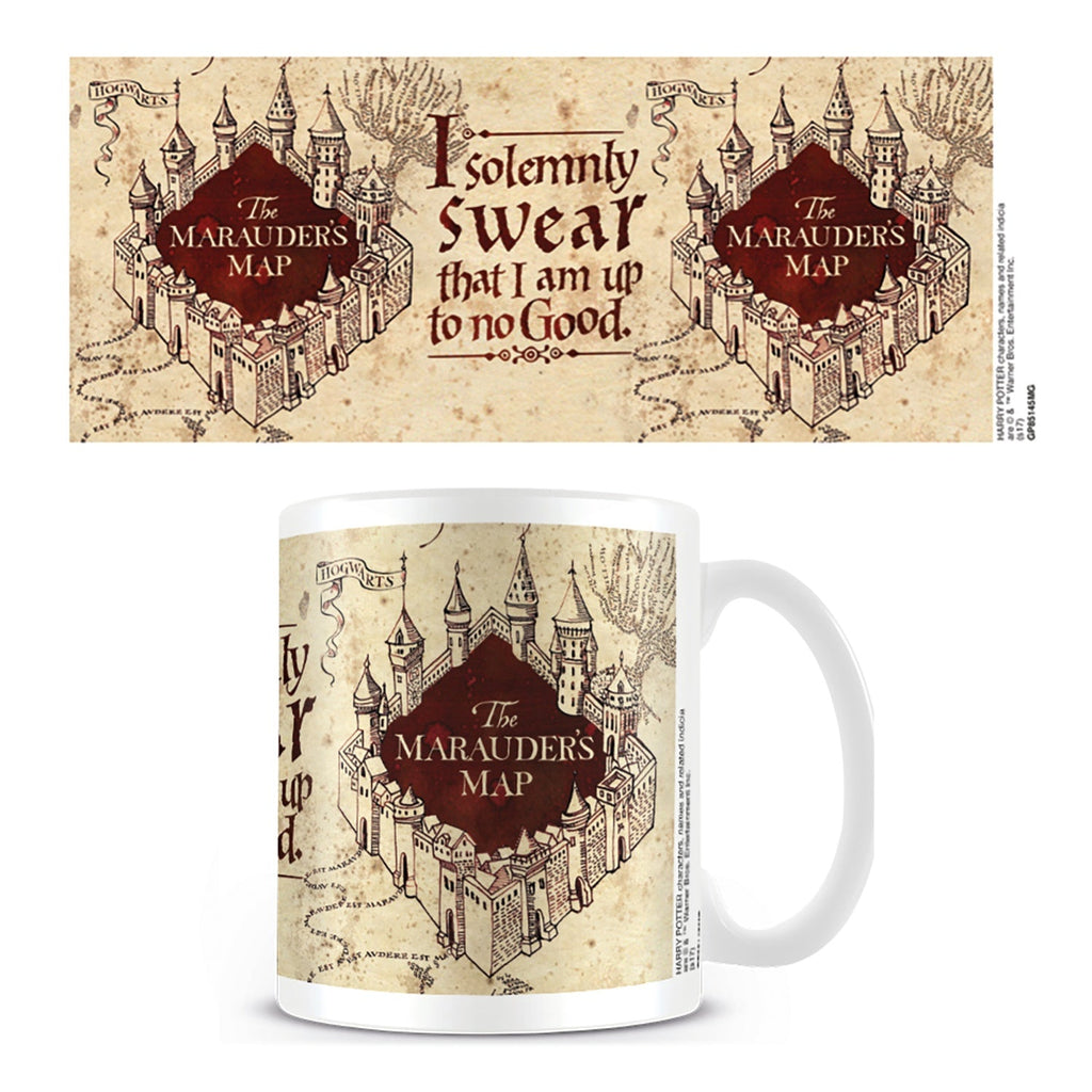 Set de Regalo Harry Potter - Mapa del Merodeador (Tazón y Posavasos)
