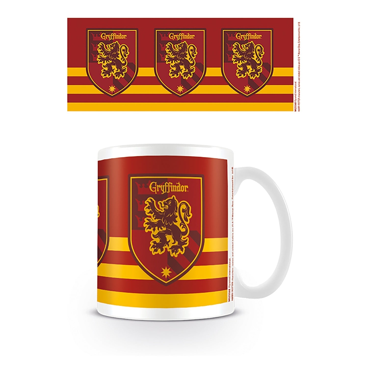Tazón Harry Potter - Gryffindor (Diseño de Rayas)