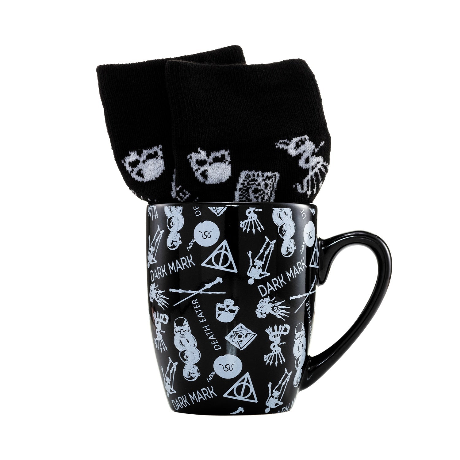 Set de Regalo Harry Potter - Tazón y Calcetines Artes Oscuras