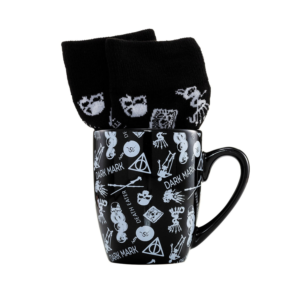 Set de Regalo Harry Potter - Tazón y Calcetines Artes Oscuras