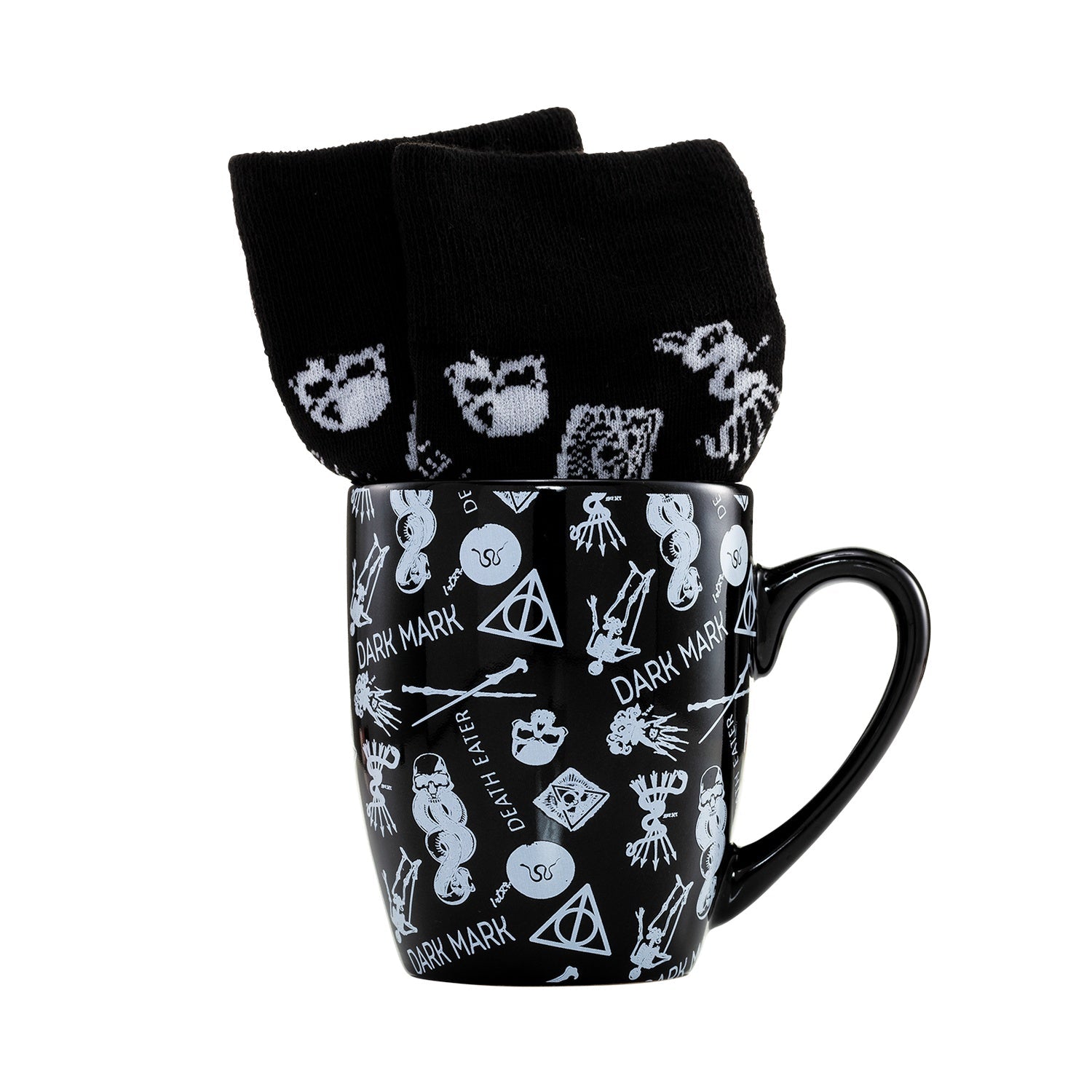 Set de Regalo Harry Potter - Tazón y Calcetines Artes Oscuras