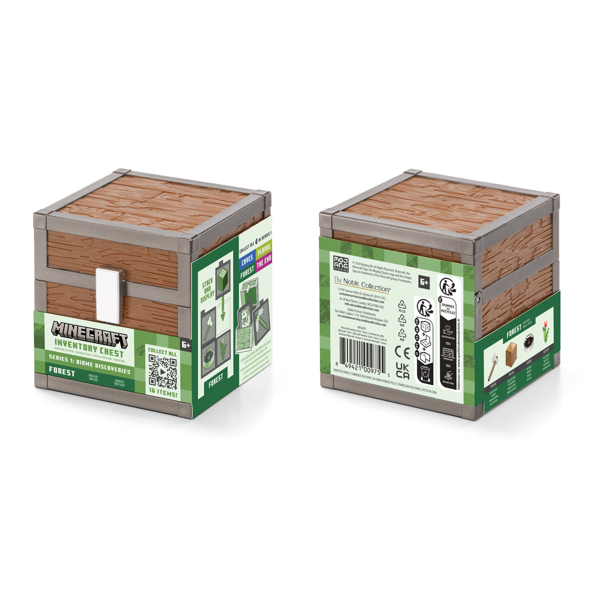 Cofre de Inventario Minecraft – Bosque