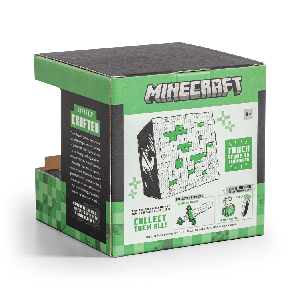 Lámpara de Bloque de Diamante Minecraft (con luz)