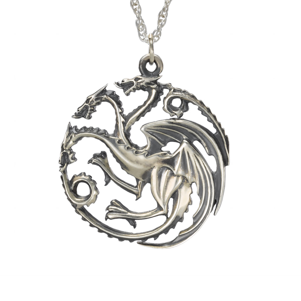 Colgante Targaryen – Emblema de Fuego y Sangre de Game of Thrones