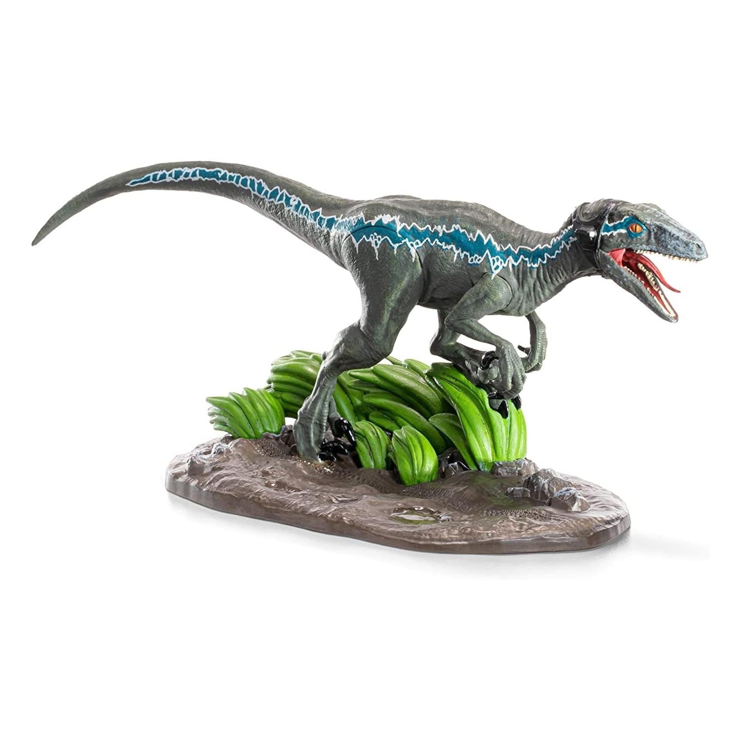 Diorama Coleccionable Jurassic Park - Raptor azul