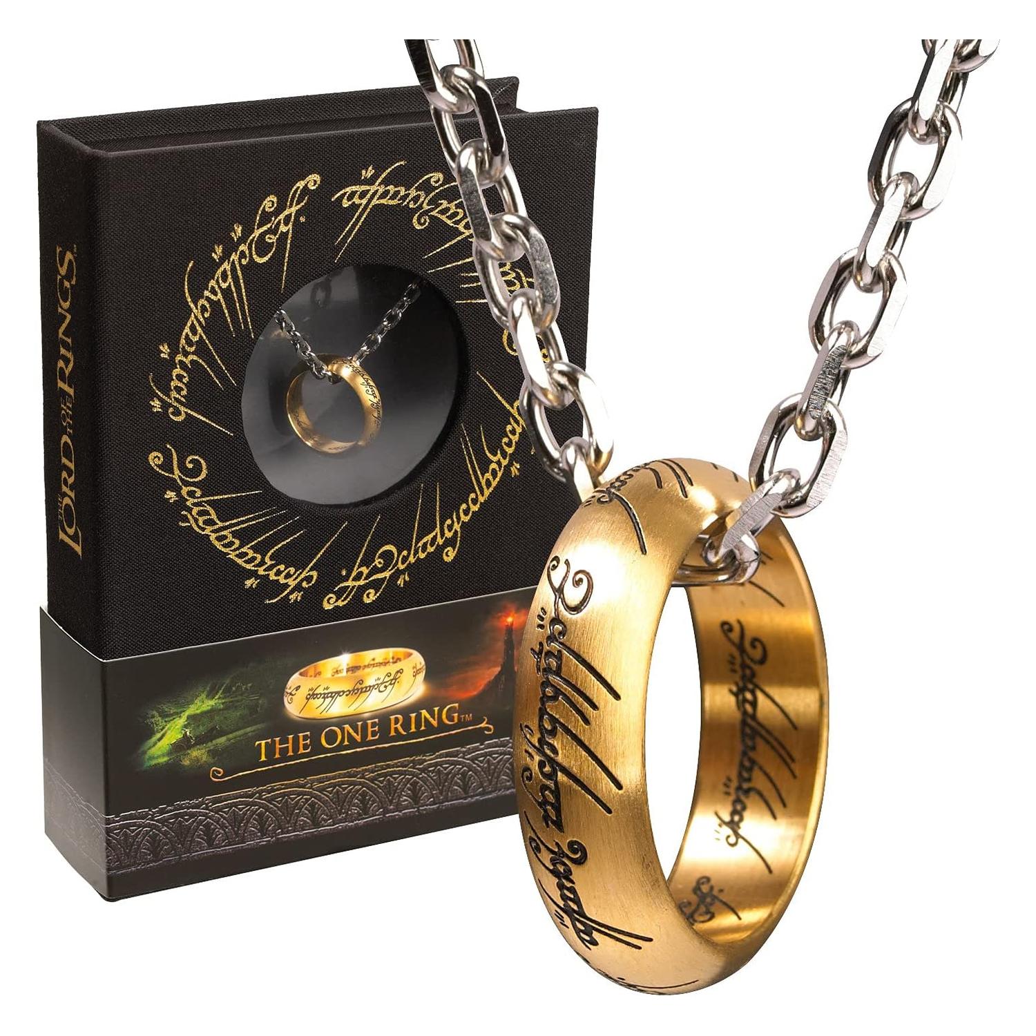 Anillo Único de Acero Inoxidable – El Señor de los Anillos