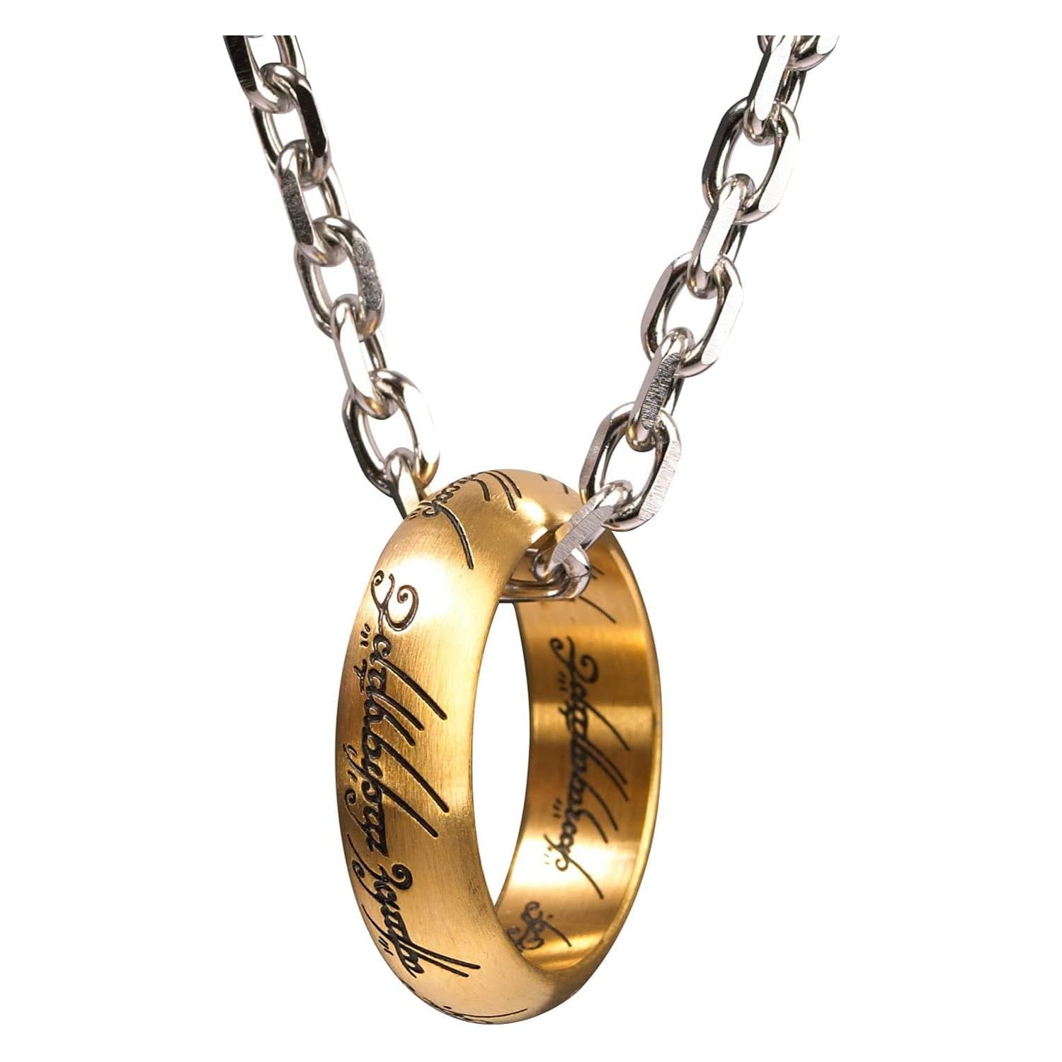 Anillo Único de Acero Inoxidable – El Señor de los Anillos