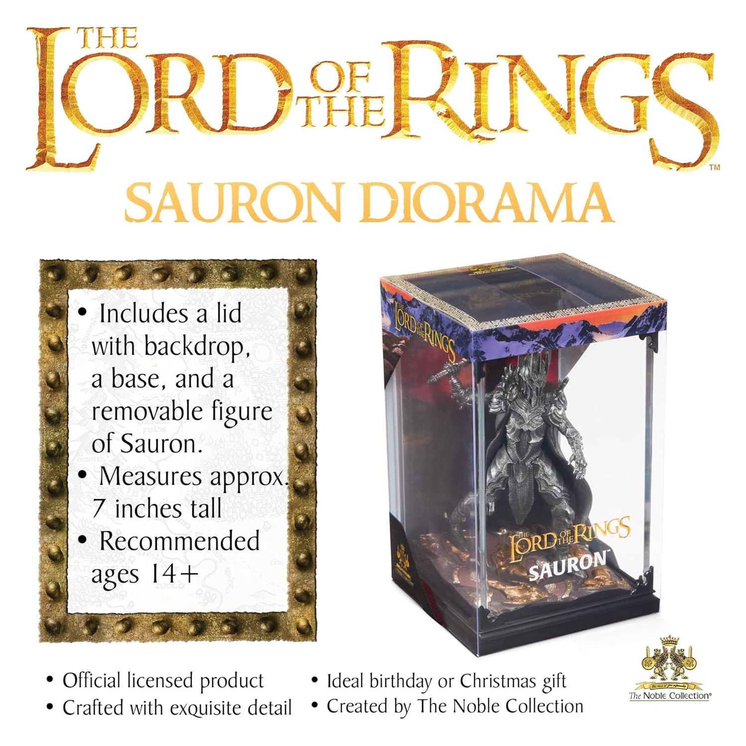 Diorama Sauron – Coleccionable El Señor de los Anillos