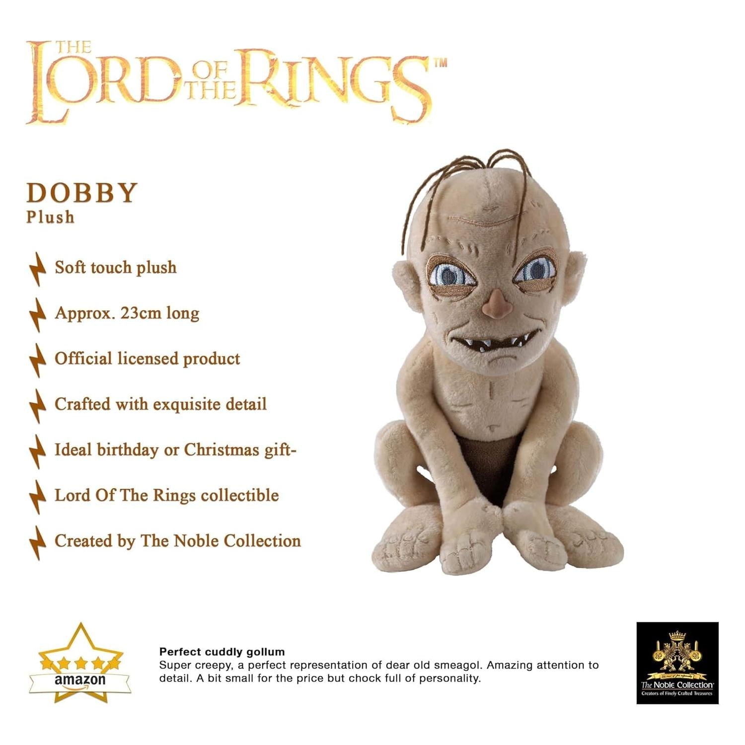 Peluche Gollum – Coleccionable El Señor de los Anillos