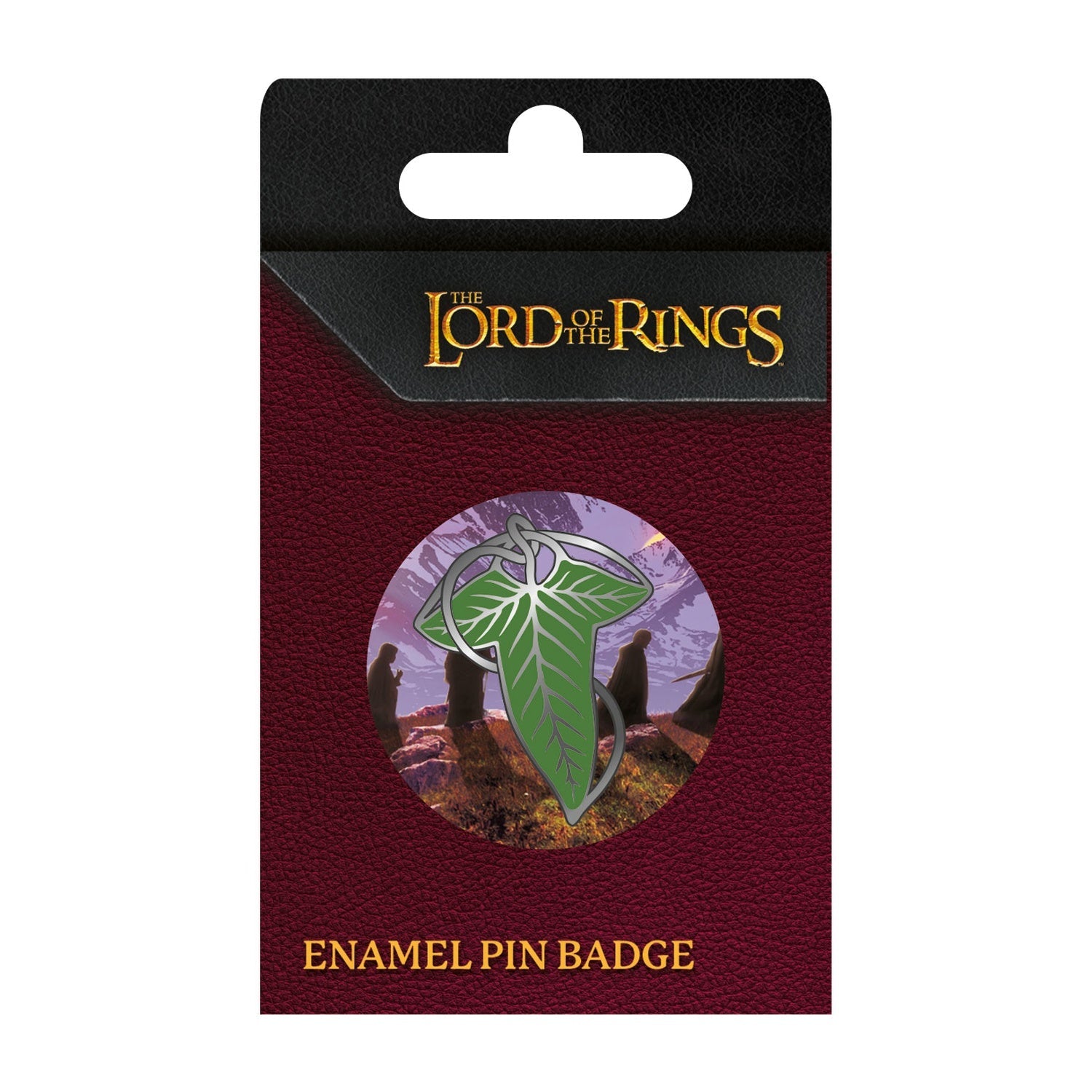 Pin Metálico El Señor de los Anillos - Hojas de Lorien