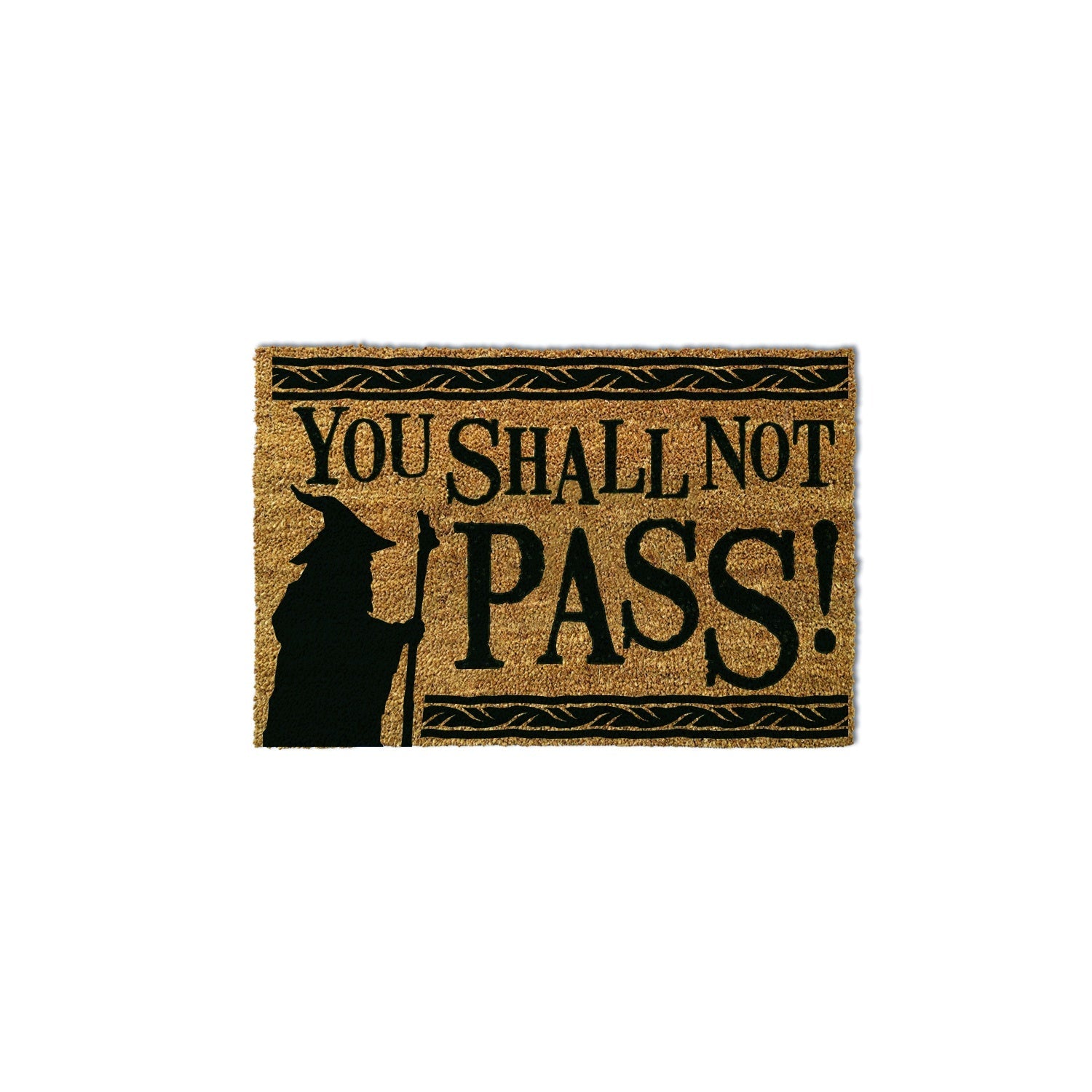 Limpiapies El Señor de los Anillos - "You Shall Not Pass"